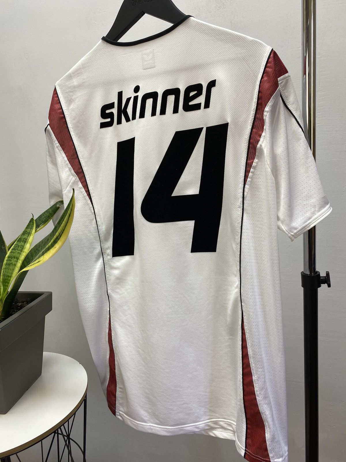 Vintage The Simpsons Erima Springfield #14 Skinner Soccer Jersey Size US L / EU 52-54 / 3 - 12 Thumbnail