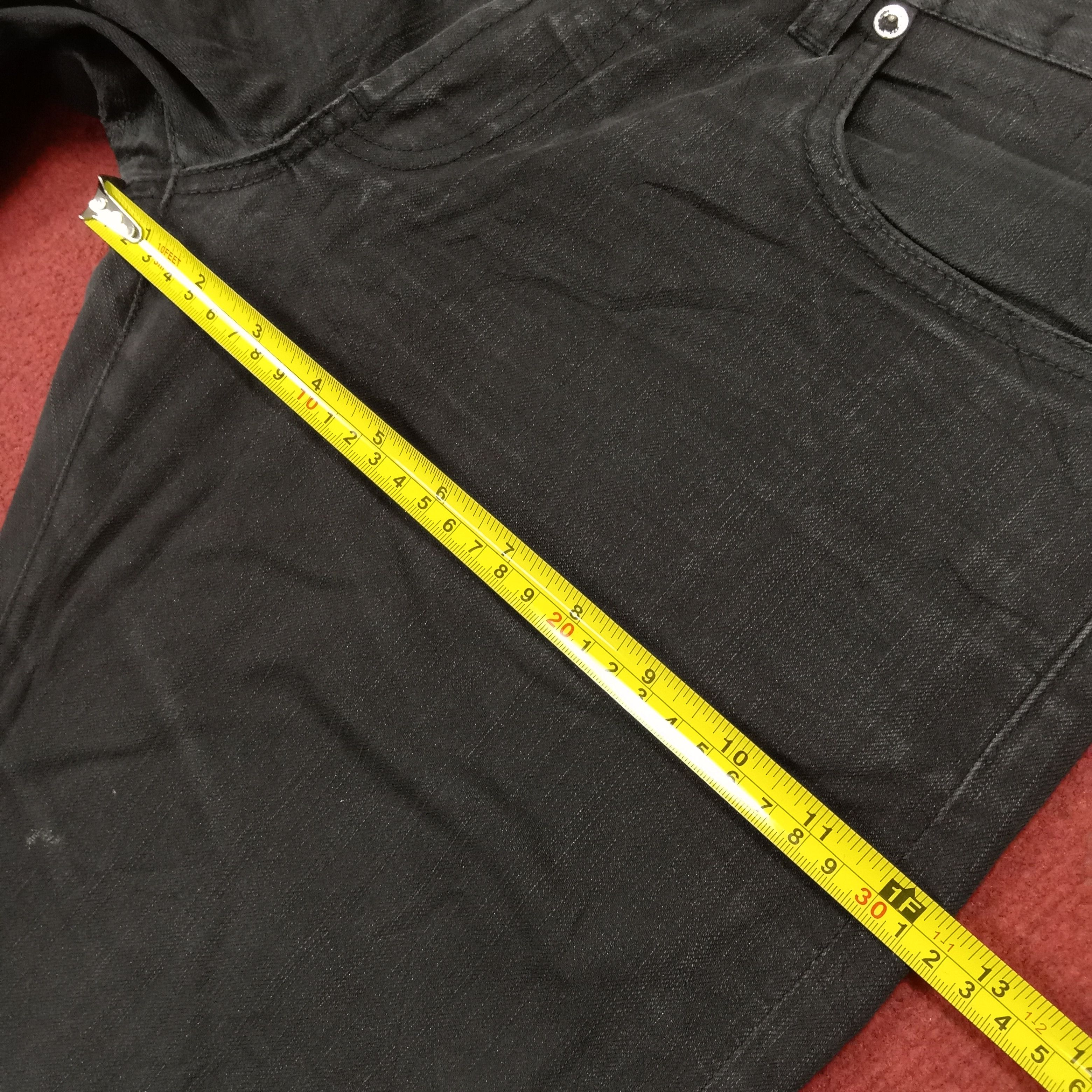 Andy Warhol × Levi's × Vintage Andy Warhol X Levis Jeans Skull Design Rock Punk Style Size US 35 - 9 Thumbnail