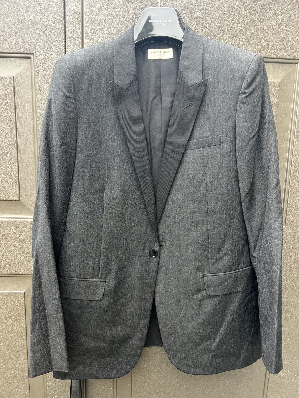 Saint Laurent Paris Casual Tuxedo jacket Size 50R - 1 Thumbnail