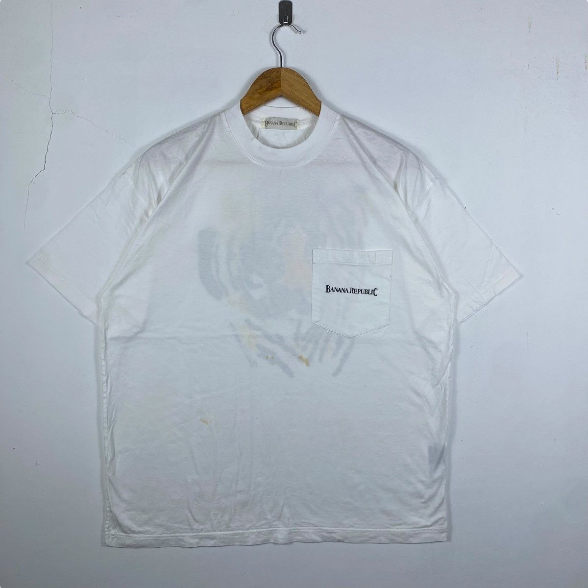 Banana Republic Vintage 90's BANANA REPUBLIC Endangered Himalayan Tigers Tee Size US XL / EU 56 / 4 - 6 Thumbnail
