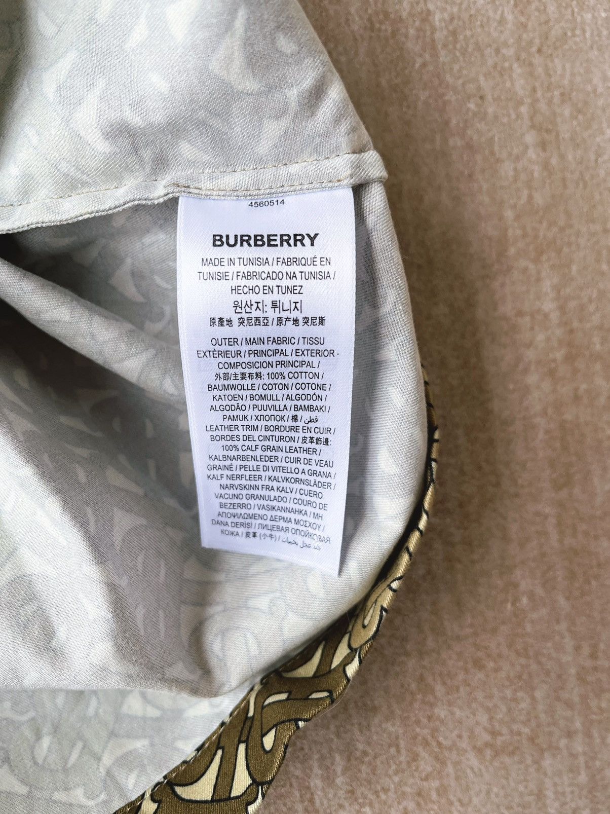 Burberry Burberry letter pattern T-shirt Size US M / EU 48-50 / 2 - 5 Thumbnail