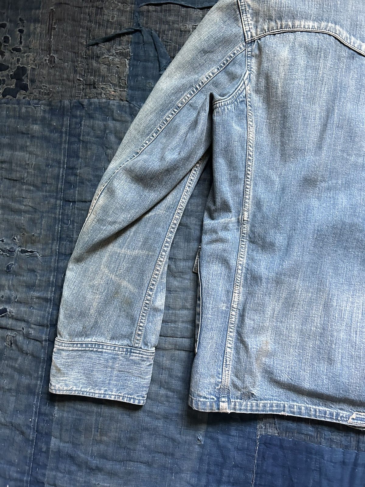 Kapital × Kapital Kountry Kapital damaged Studs coverall denim jacket Size US L / EU 52-54 / 3 - 13 Thumbnail