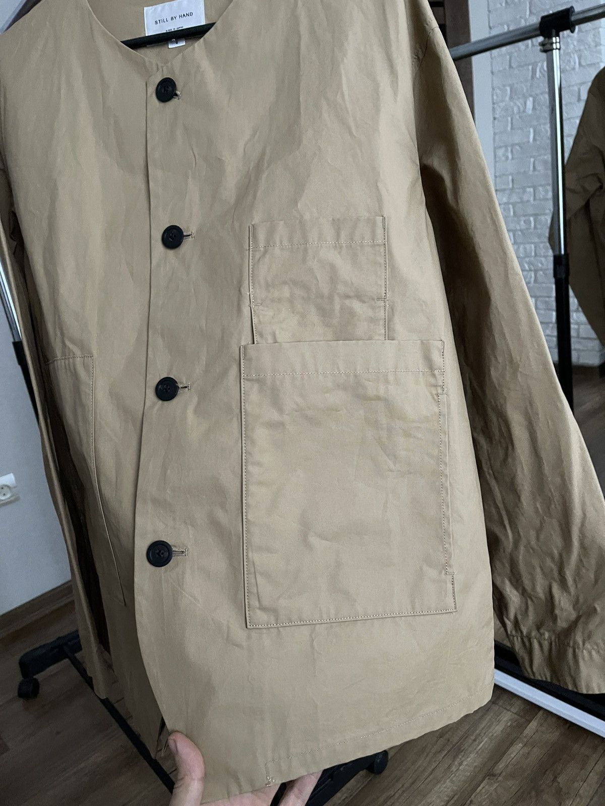 Japanese Brand Still By Hand Japan Light Shirt Overshirt Jacket Size US M / EU 48-50 / 2 - 7 Thumbnail
