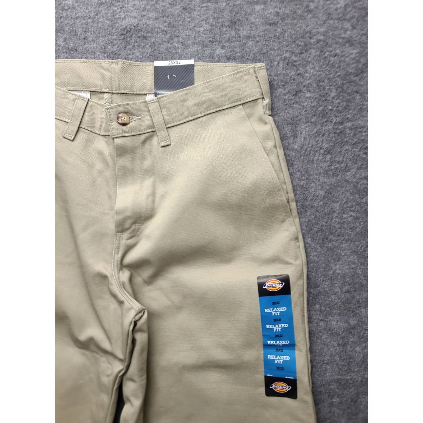 Dickies Dickies Work Pants Mens 28x32 Relaxed Fit Straight Leg Cotton Workwear Pants Size US 28 / EU 44 - 6 Thumbnail