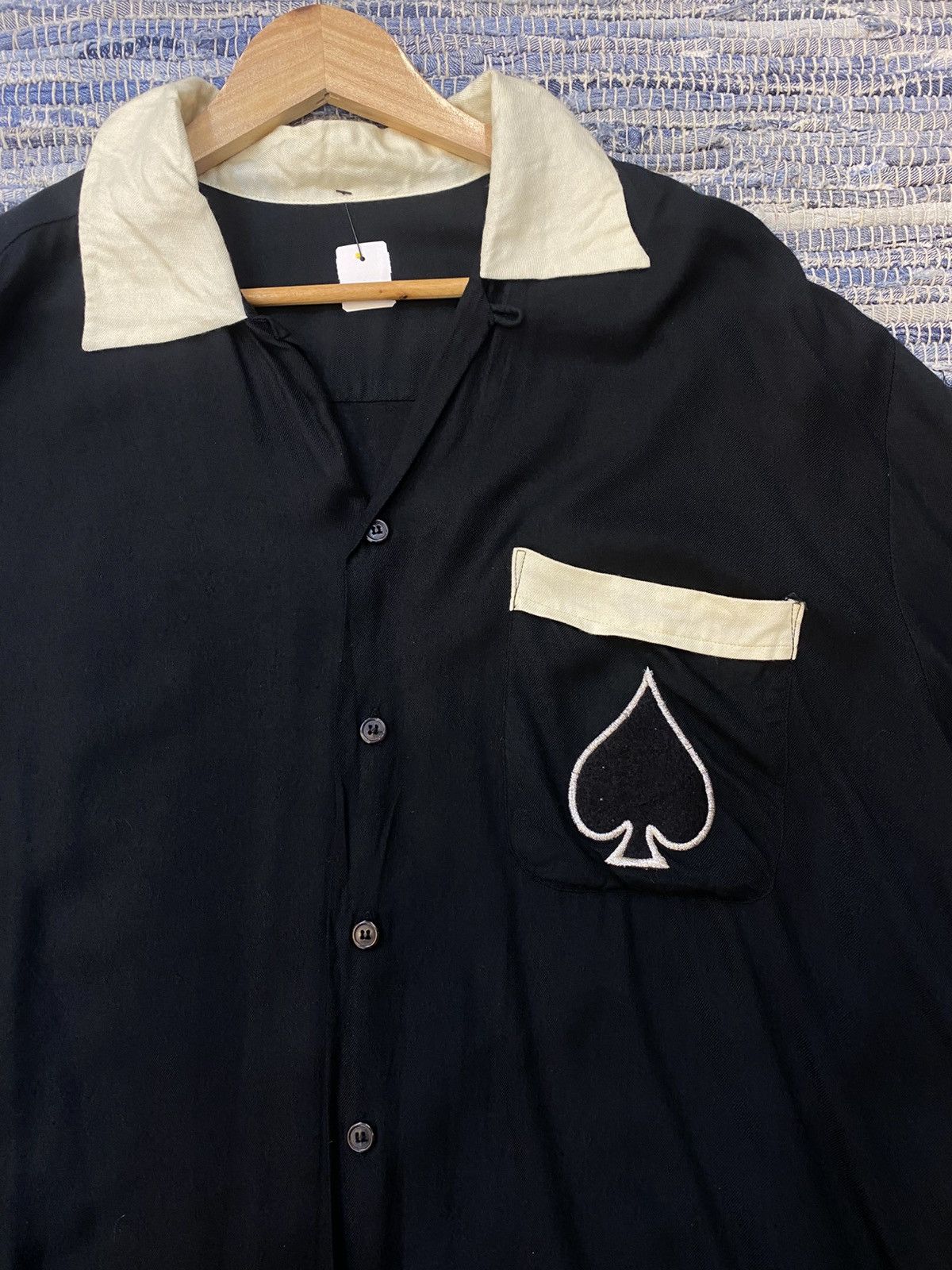 Vintage Rare Vintage Japanese Brand Bowling Rayon Shirt 1990s Size US L / EU 52-54 / 3 - 2 Thumbnail