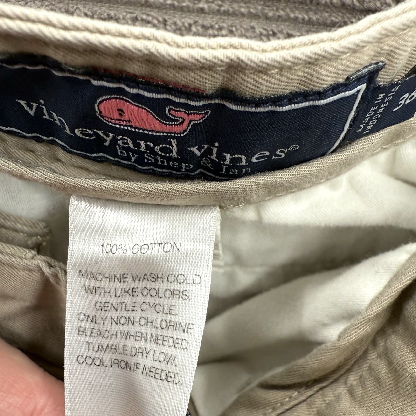 Vineyard Vines Vineyard Vines Chino Shorts Men 36 Brown Cotton Golf Outdoor Preppy Casual Vintage No Size US 36 / EU 52 - 8 Thumbnail