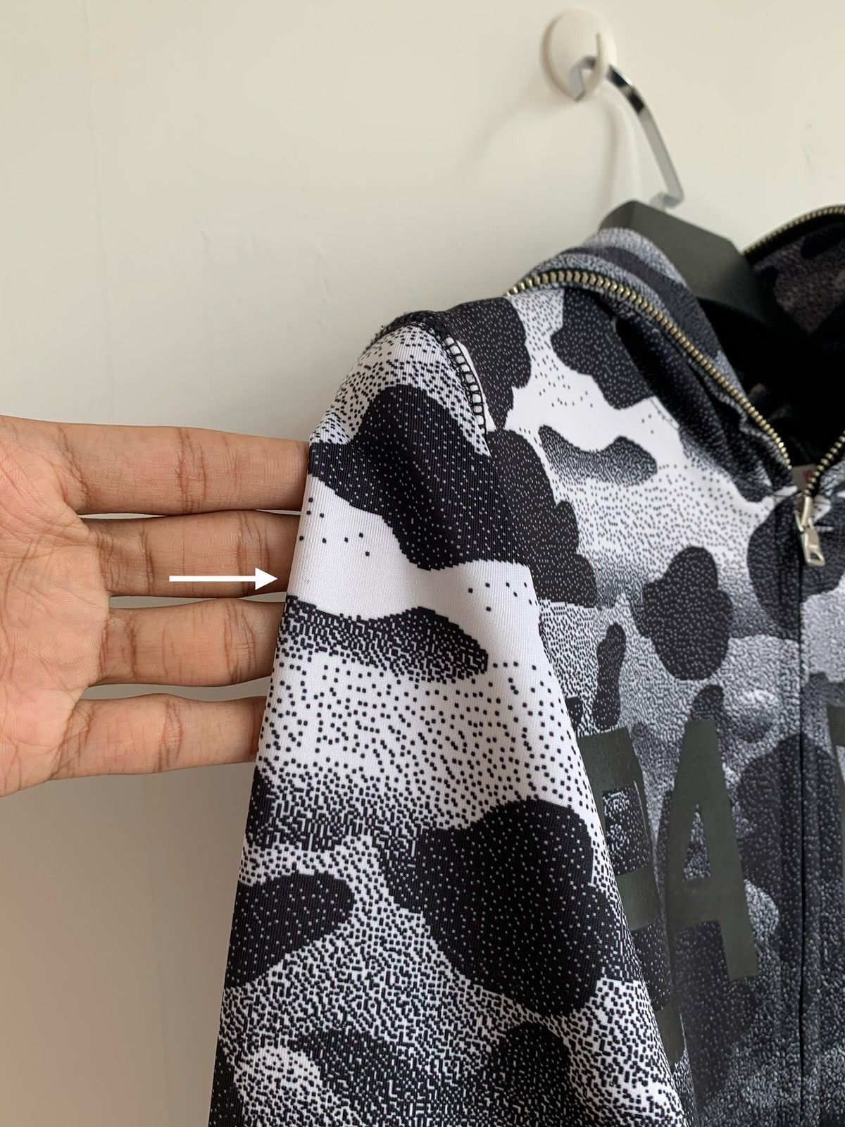 Bape A Bathing Ape Bape Camo Full Zip Hoodie Size XS / US 0-2 / IT 36-38 - 7 Thumbnail