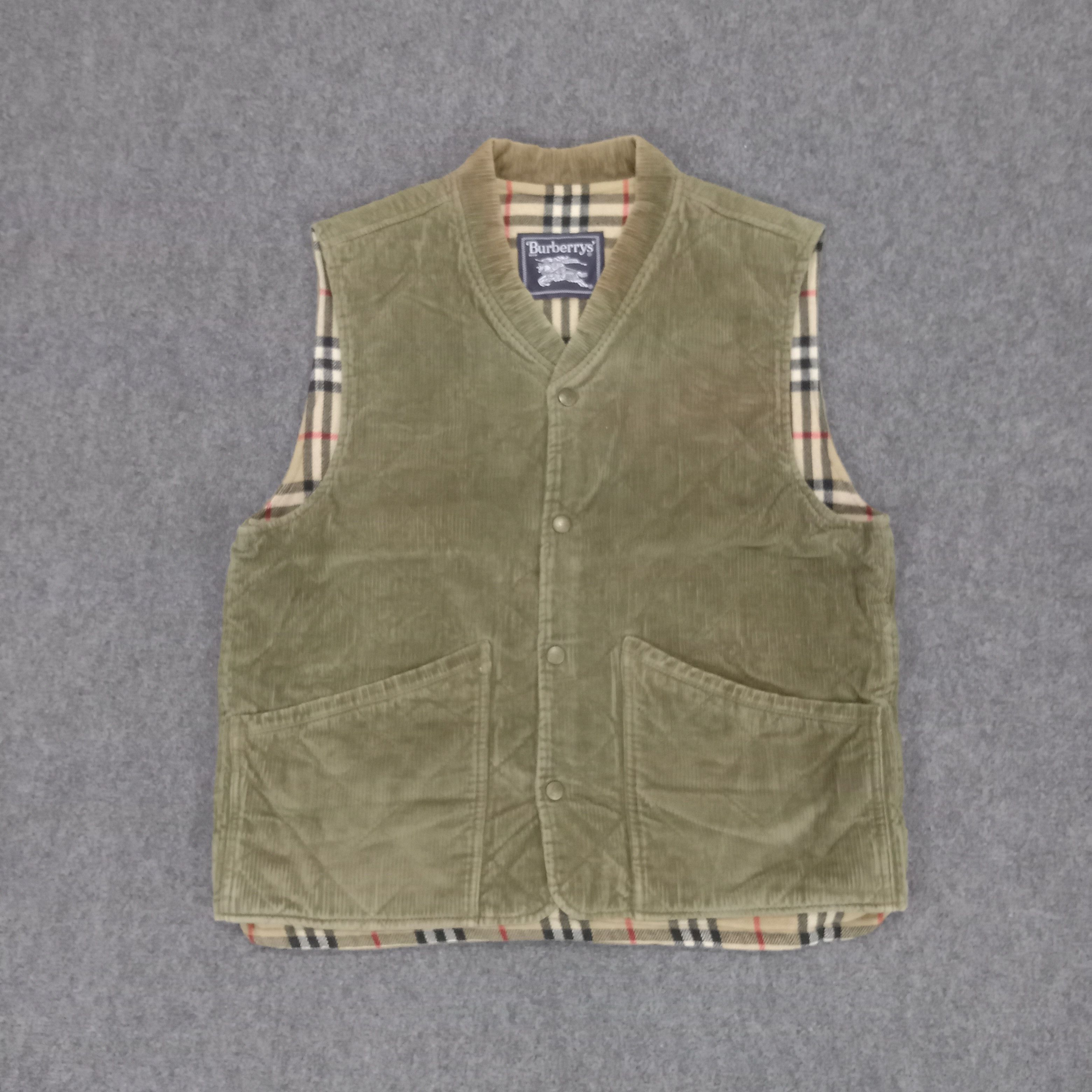 トップス Burberry London vest vintage 80s 90s Burberry × Vintage Vintage Burberry London Vest | Grailed