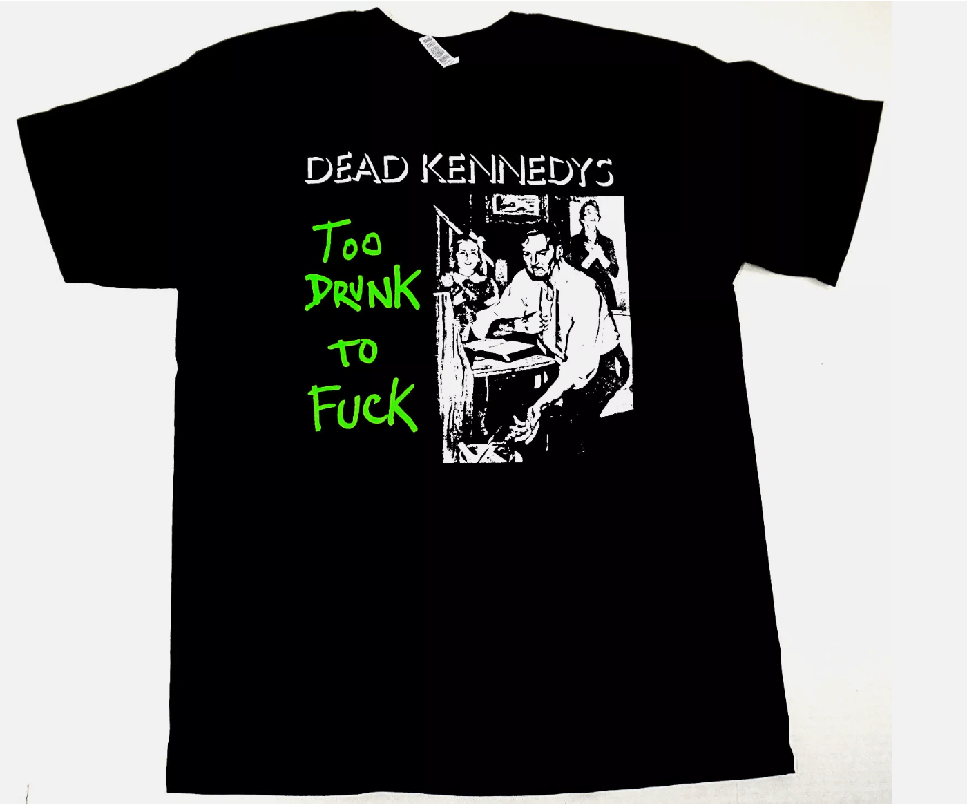 Band Tees DEAD KENNEDYS Band T-shirt Hardcore Punk Rock Tee Size US XL / EU 56 / 4 - 1 Thumbnail