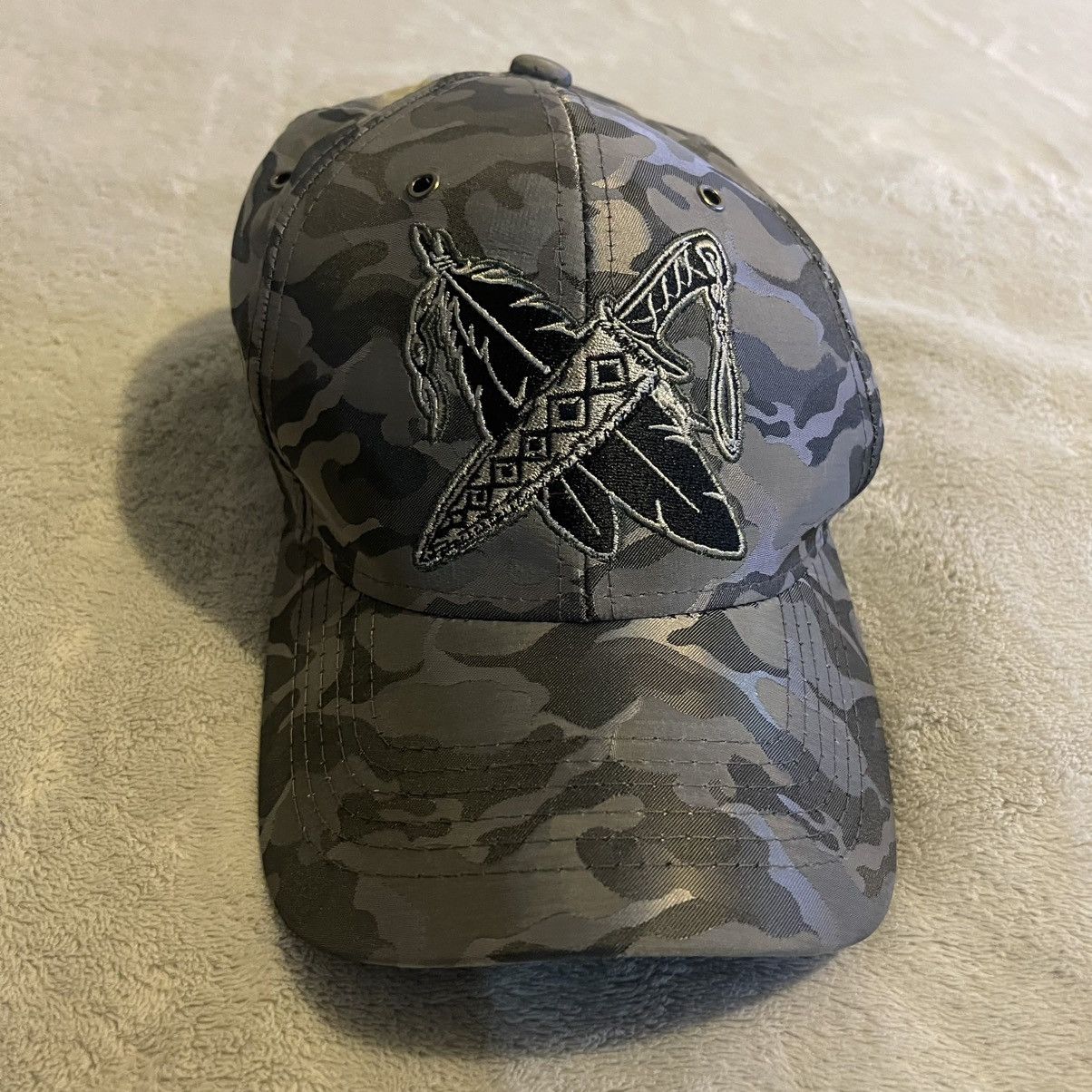 Other Black Eagle Cap Men One Size Gray Hat Camo Adjustable Size ONE SIZE - 1 Thumbnail