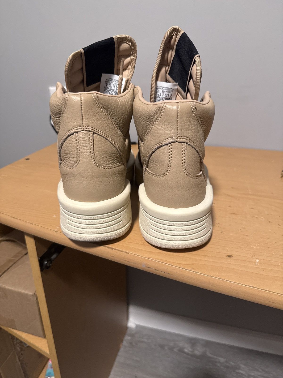 Converse × Rick Owens Rick Owen’s x Drkshwd Turbowpn x converse “Mid Cave Size US 9 / EU 42 - 5 Thumbnail