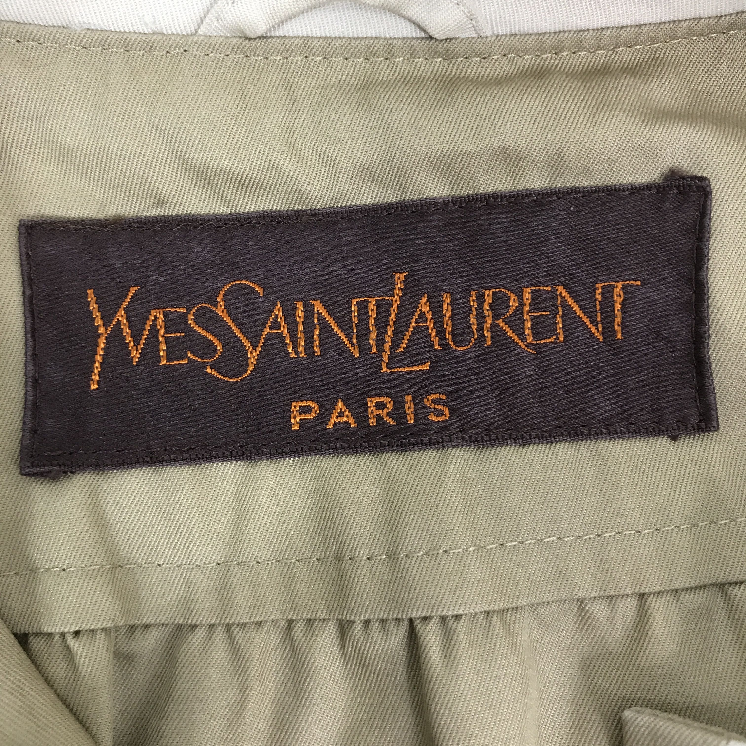 Yves Saint Laurent Yves saint laurent Long Coat Jacket K73B2 Size US L / EU 52-54 / 3 - 11 Thumbnail