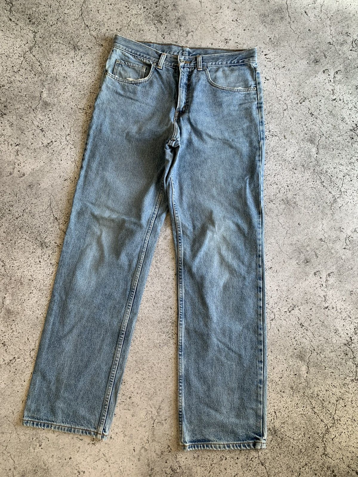 Levi's Vintage Levi’s 643 Perfect Faded Distressed Baggy Pants Y2K Size US 33 - 6 Thumbnail