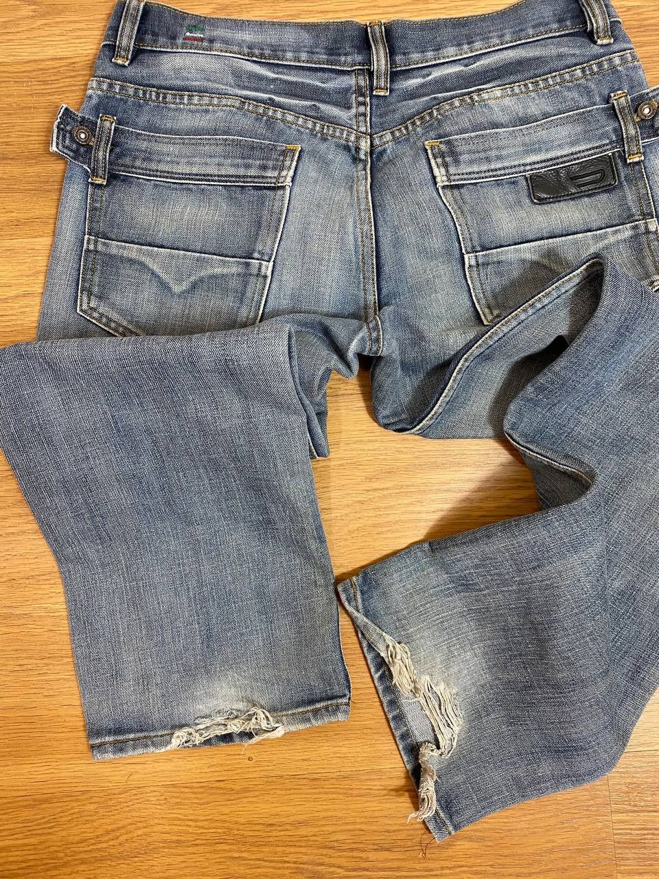 Designer × Diesel × Japanese Brand DESIGNER Y2K DIESEL JAPANESE STYLE JEANS STREETWEAR 90s Size US 34 / EU 50 - 14 Thumbnail