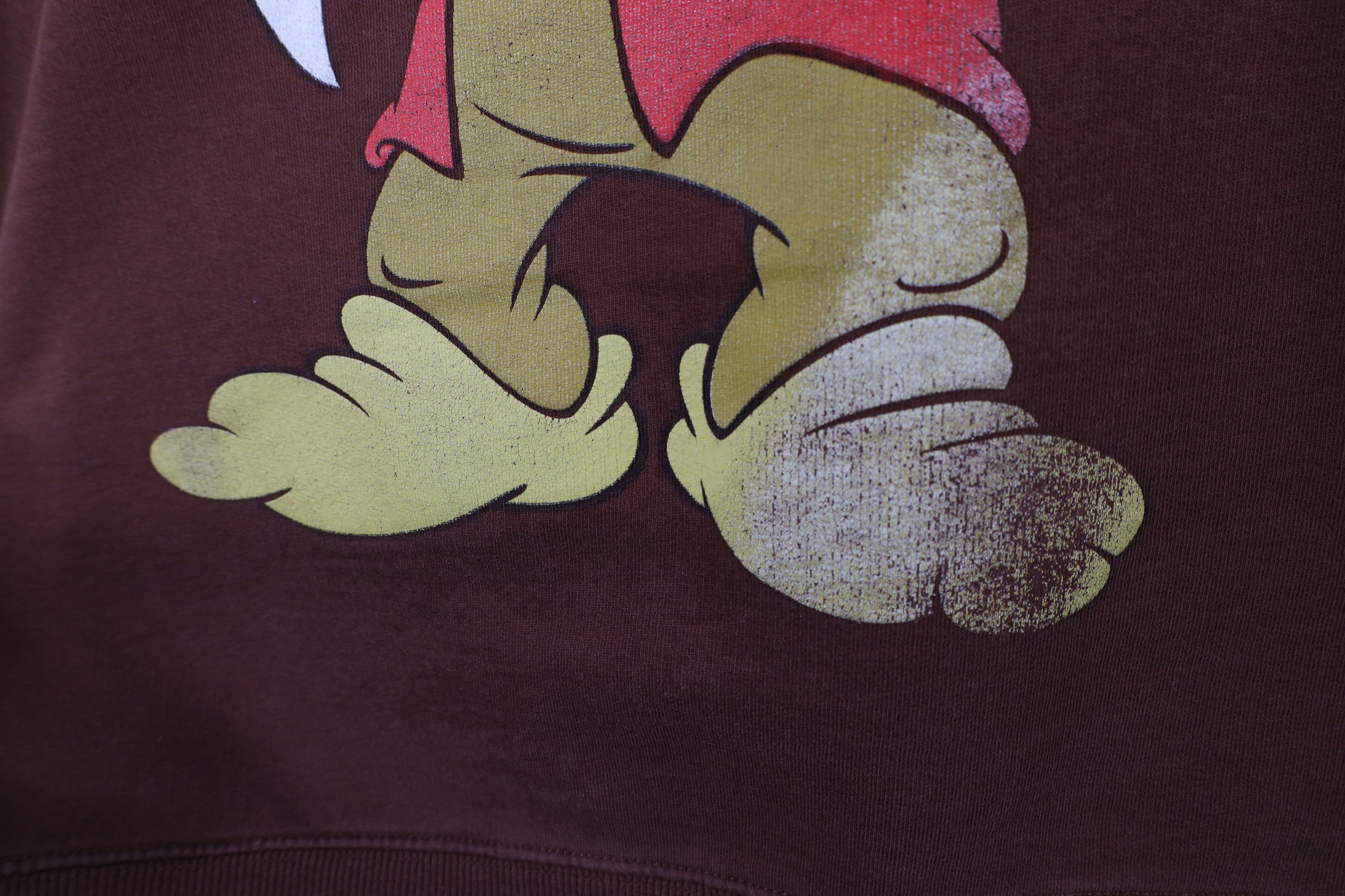 Disney Vintage 90s Disney Snow White Grumpy Dwarf Sweatshirt Size US XXL / EU 58 / 5 - 8 Thumbnail