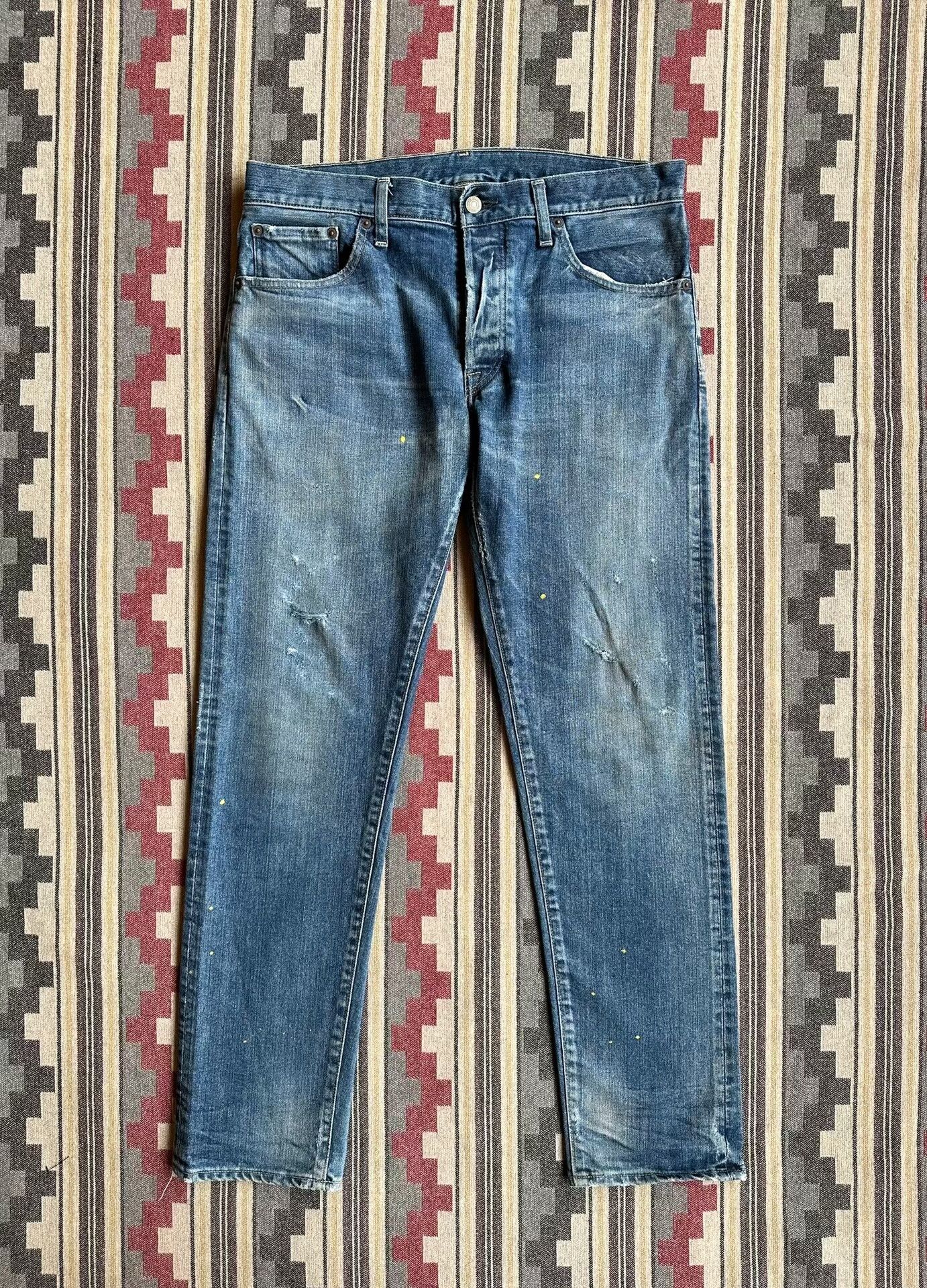 Vanquish fabric brand selvage denim pants Size US 33 - 1 Thumbnail