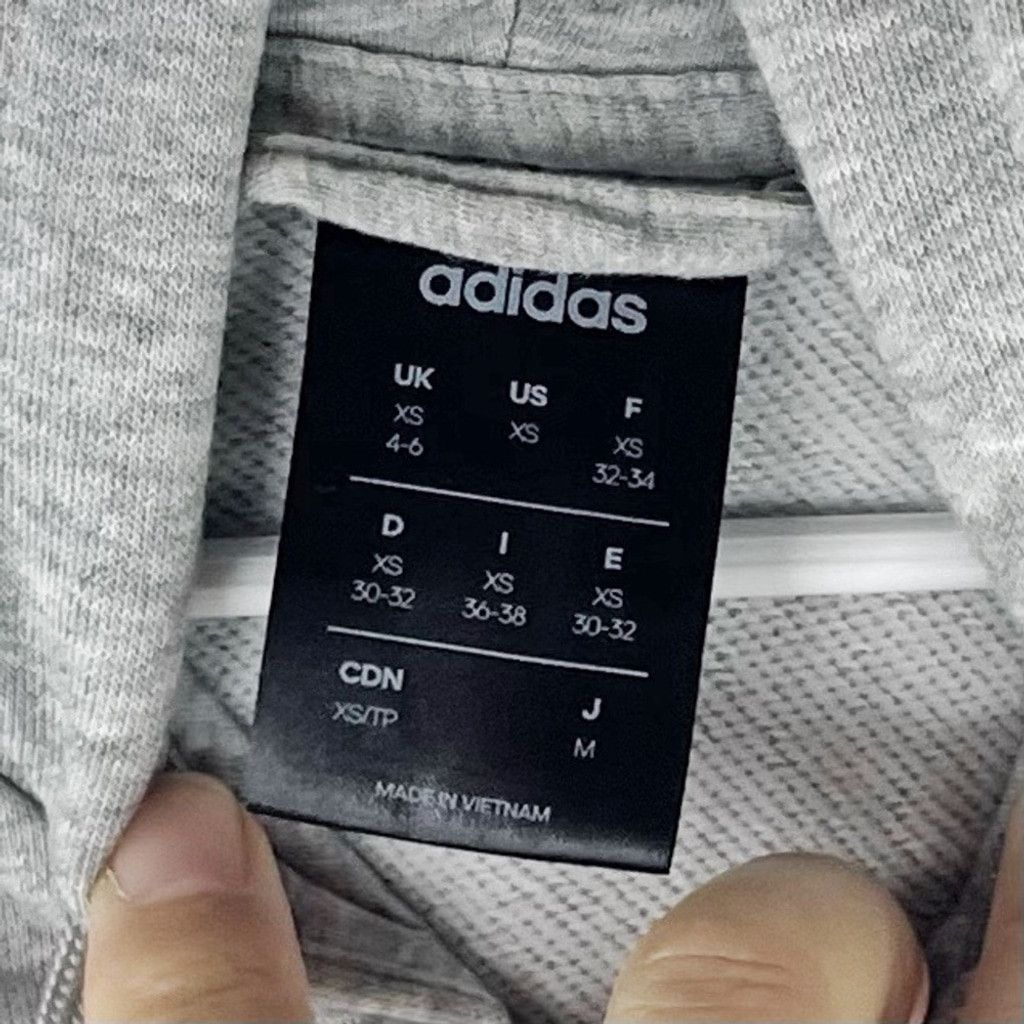 Adidas ADIDAS Men’s Boys Zip Hoodie Red Logo Men’s XS or Boys XL Size US XS / EU 42 / 0 - 4 Thumbnail