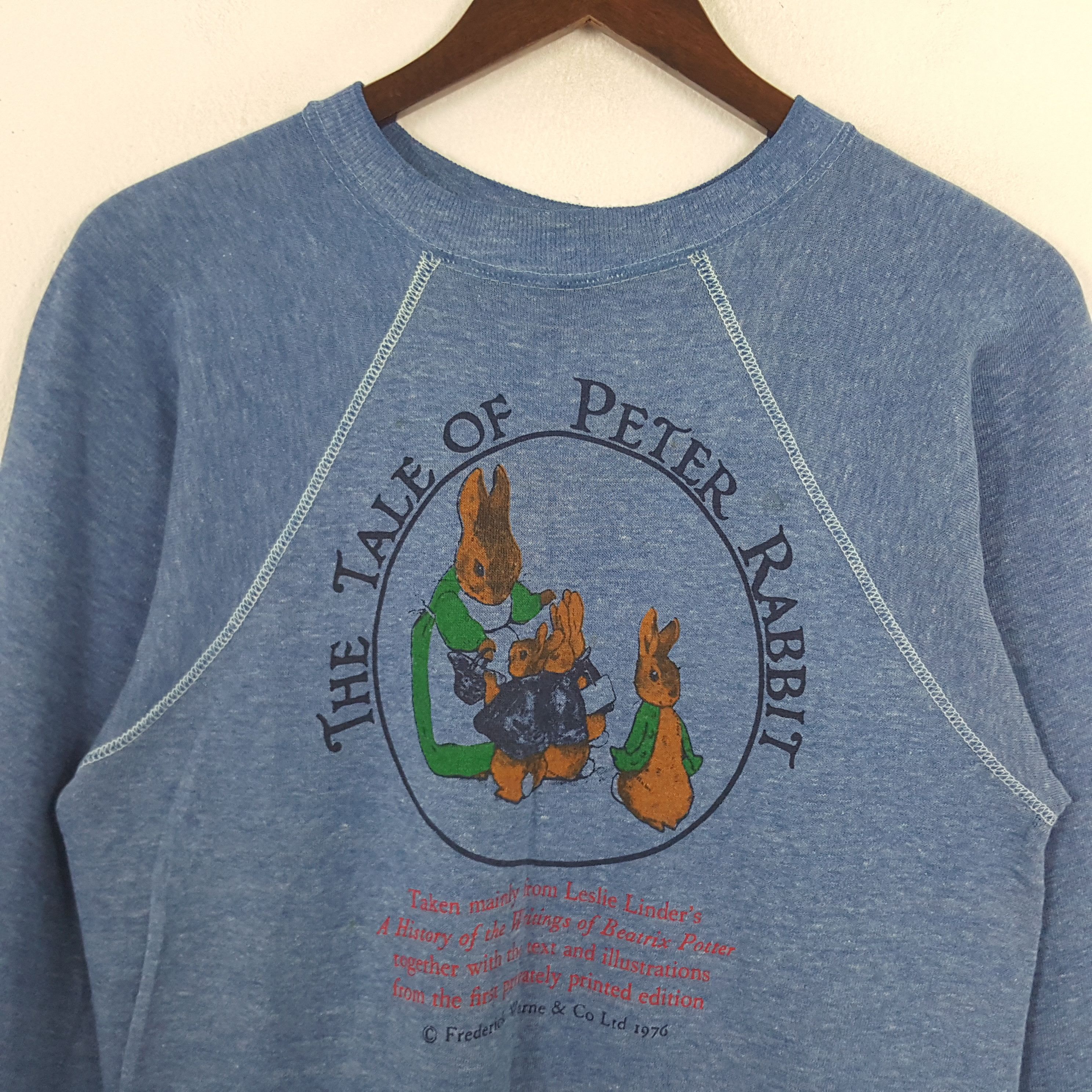 Cartoon Network × Vintage Vintage The Tale Of Peter Rabbit Sweatshirt Size US XS / EU 42 / 0 - 2 Thumbnail