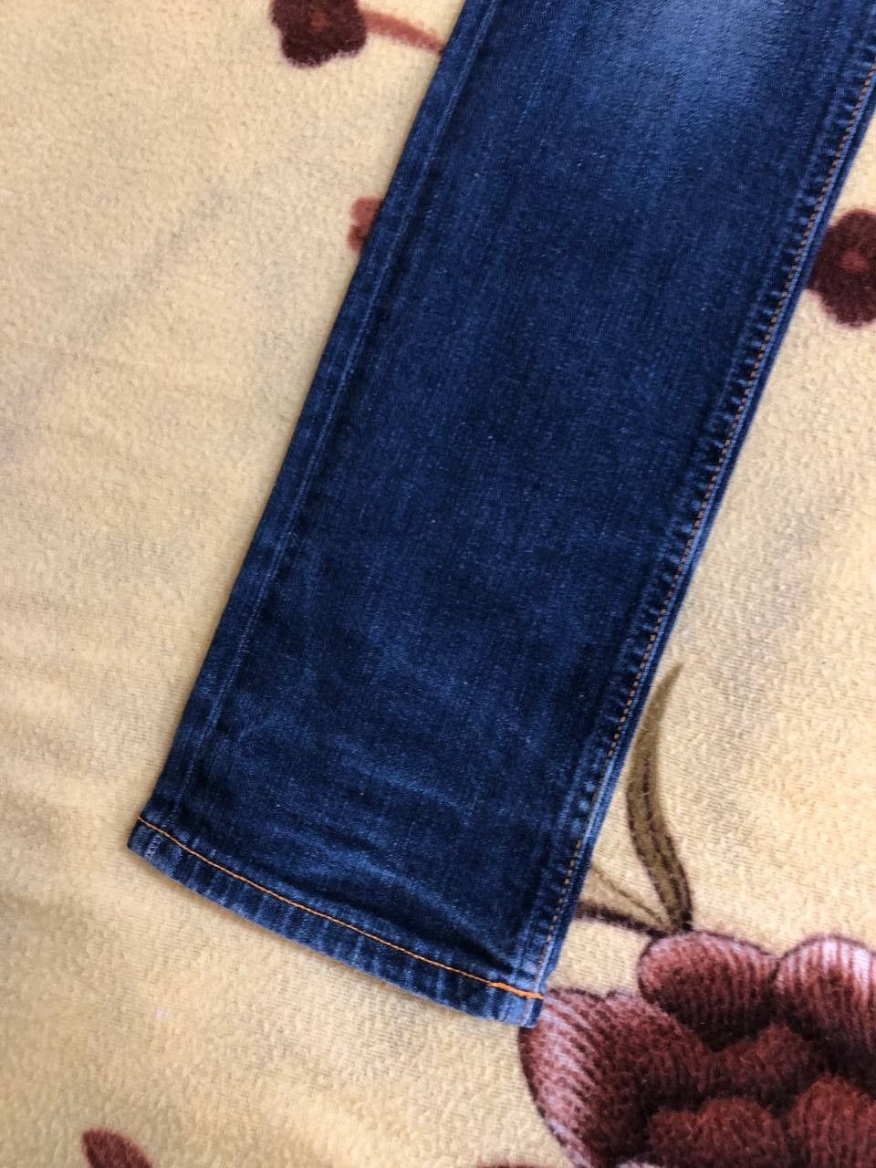 Nudie Jeans Nudie Jeans Co Grim Tim Men's Slim Fit Blue Denim Jeans Size US 28 / EU 44 - 17 Thumbnail