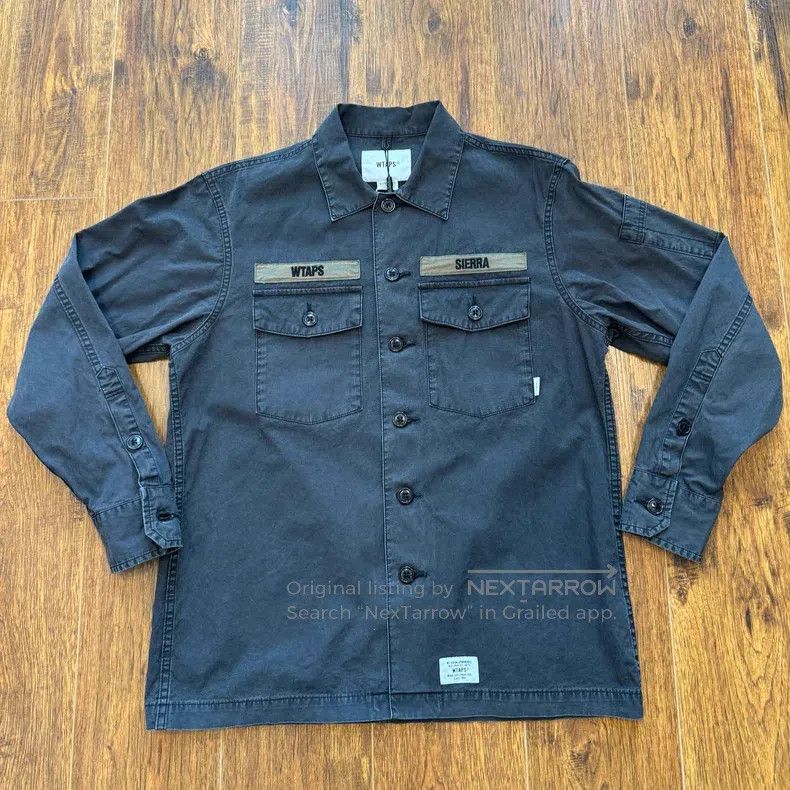 Wtaps Wtaps Two-piece shirt with washable workwear Size US S / EU 44-46 / 1 - 2 Thumbnail