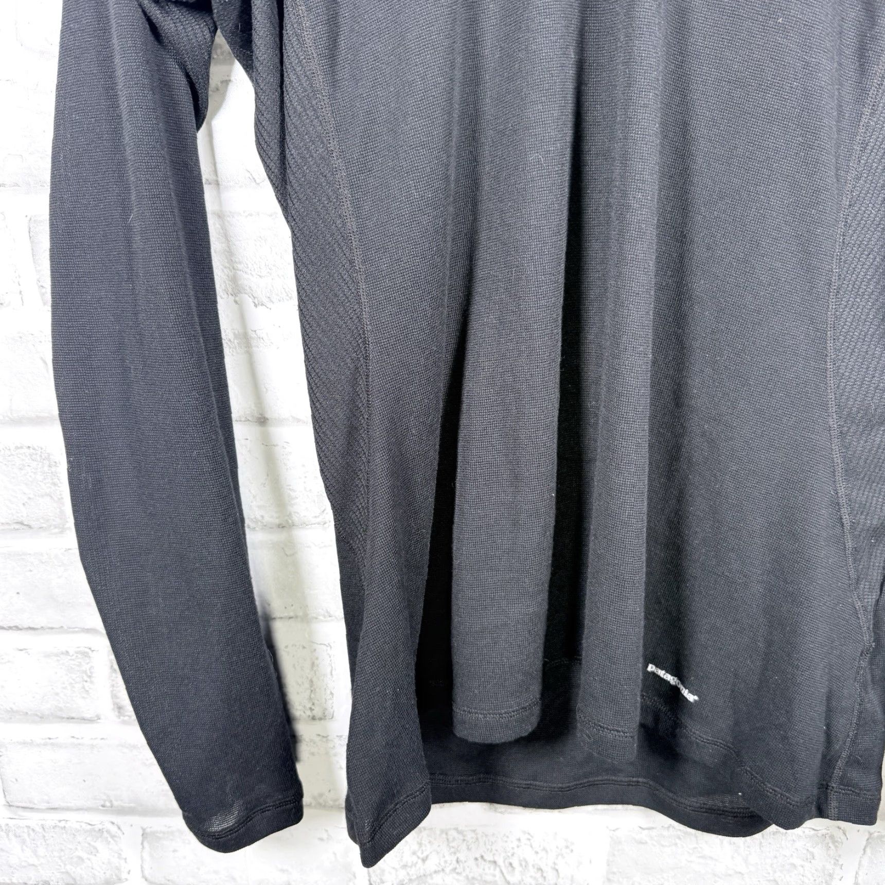 Patagonia Patagonia Black Long Sleeve Athletic Shirt Womens Size L Size L / US 10 / IT 46 - 3 Thumbnail