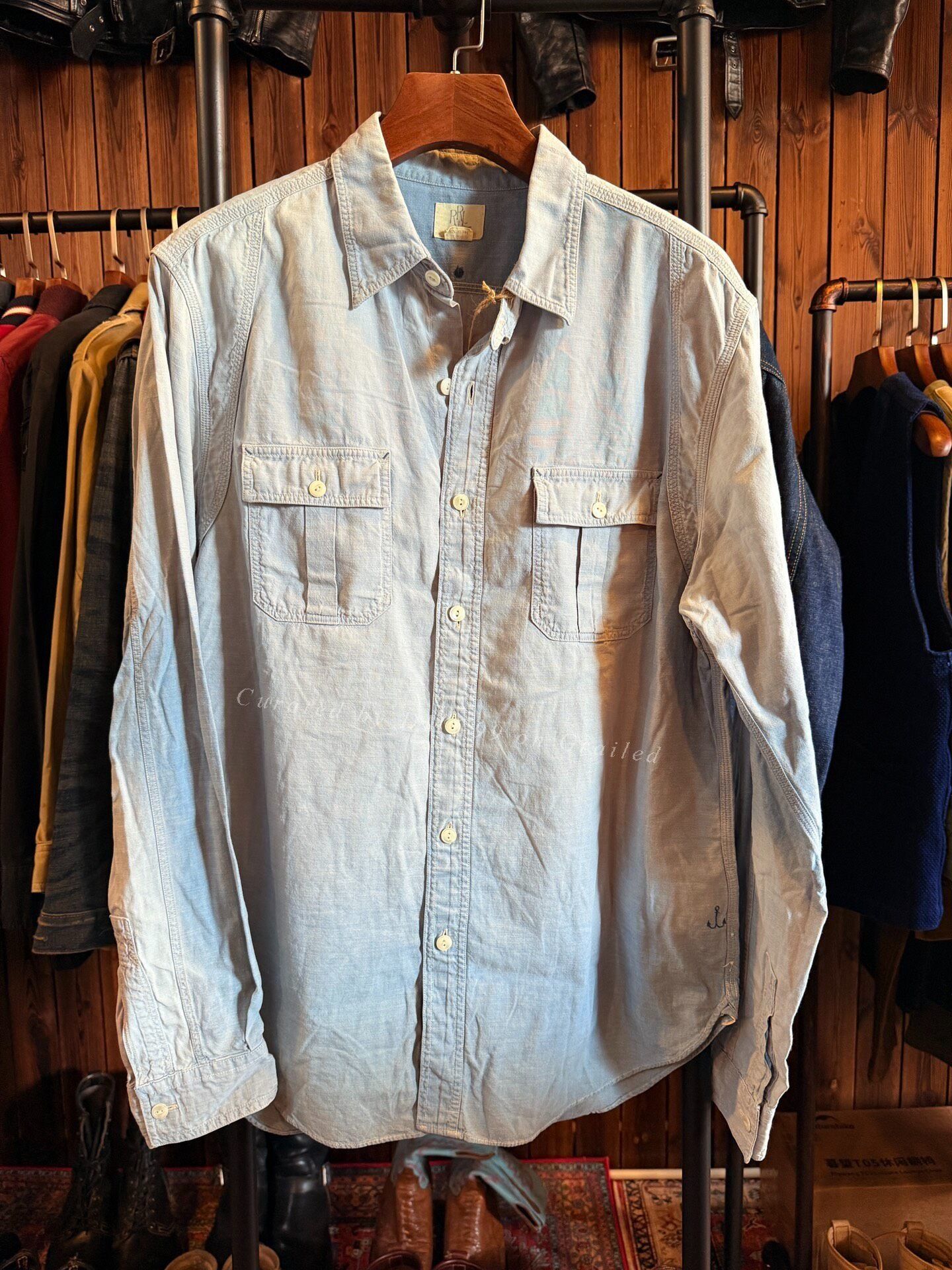 RRL Ralph Lauren Rrl Workwear Shirt L Size US L / EU 52-54 / 3 - 1 Thumbnail