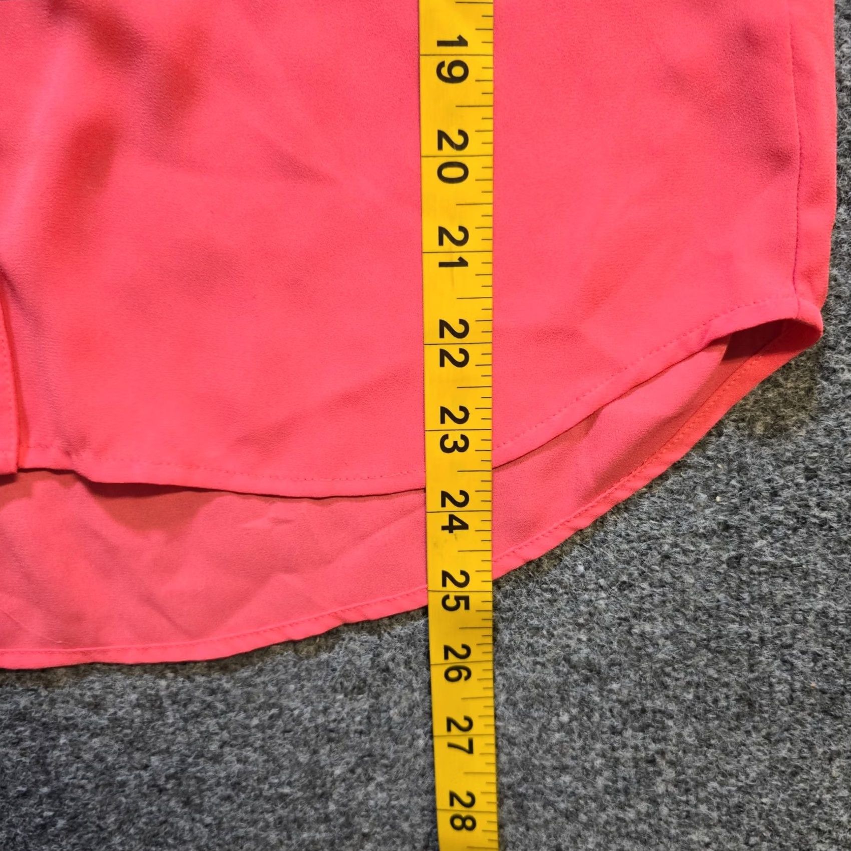 Express Express Shirt Women XS Pink Portofino Sheer Button Front Long Sleeve Career Size XS / US 0-2 / IT 36-38 - 6 Thumbnail