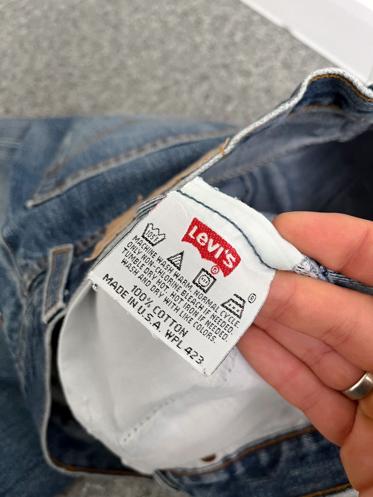 Levi's × Levi's Vintage Clothing VINTAGE 501 LEVI’s MADE IN USA W32 L34 100% cotton Size US 32 / EU 48 - 6 Thumbnail