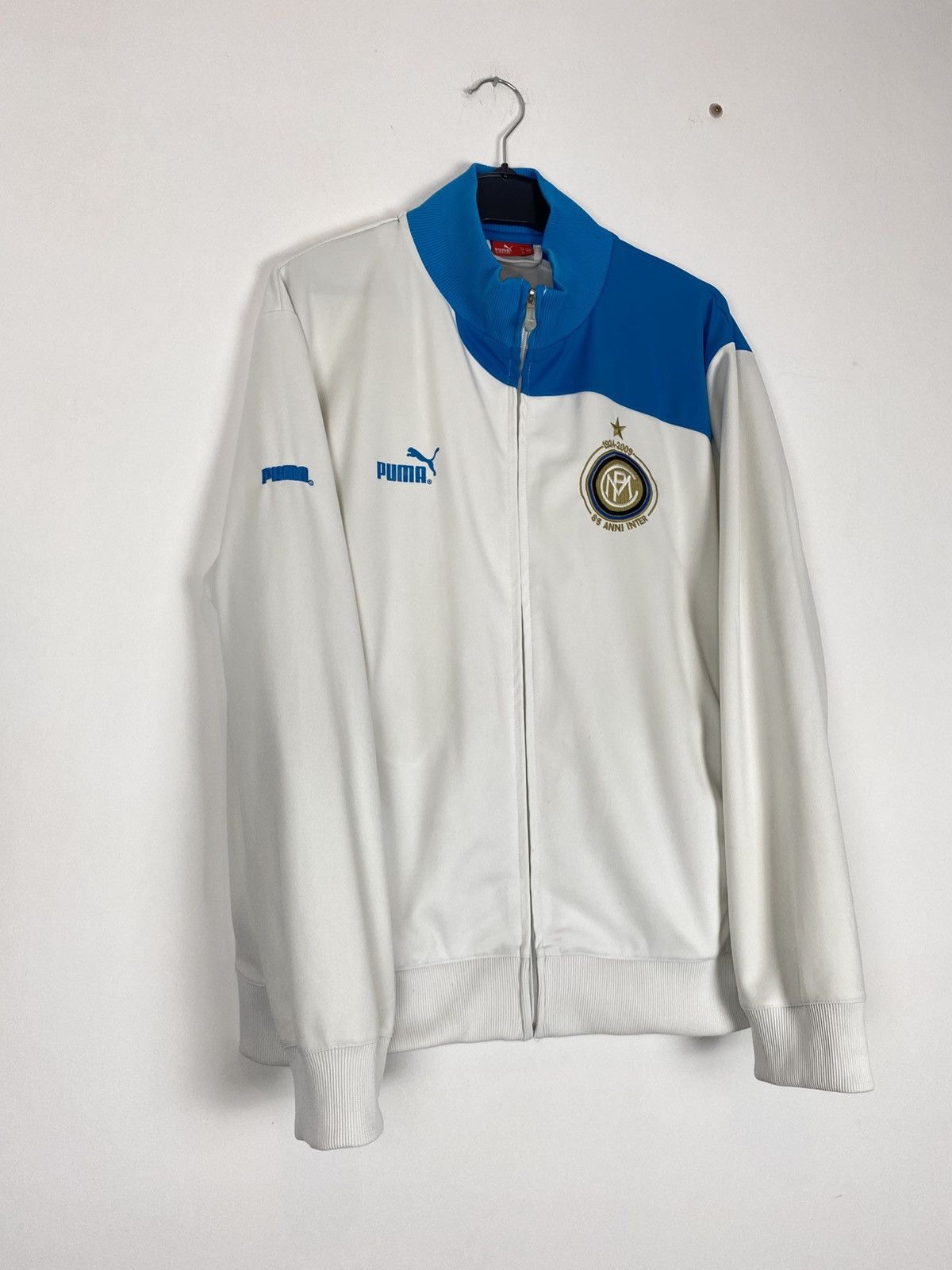 Puma Puma x Inter Mediolan y2k 2009 Milan crewneck zip blokecore Size US L / EU 52-54 / 3 - 2 Thumbnail