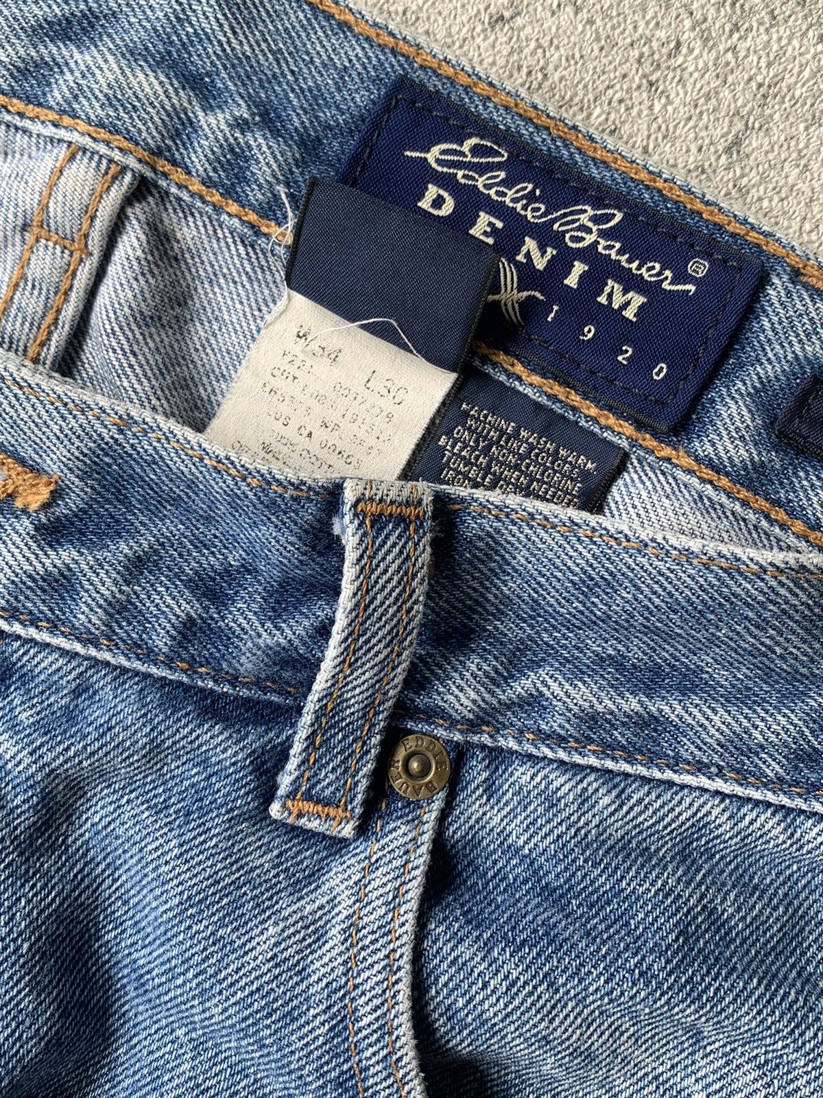 Eddie Bauer × Vintage Eddie Baeur Vintage Jeans Size US 34 / EU 50 - 8 Thumbnail