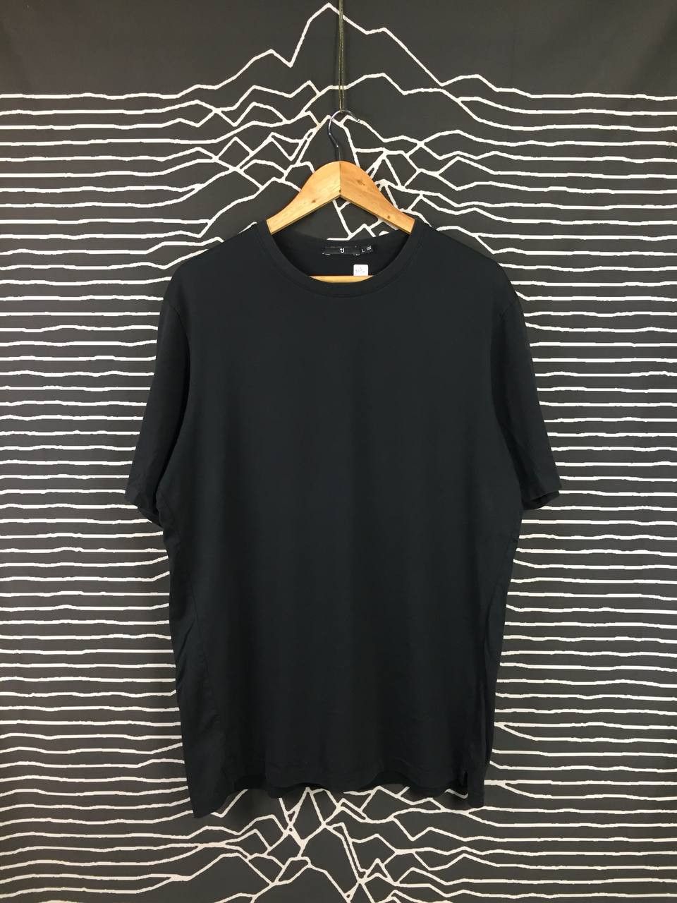 Jil Sander × Uniqlo J+ Jil Sander Essential Casual Black Tee Size US L / EU 52-54 / 3 - 2 Thumbnail