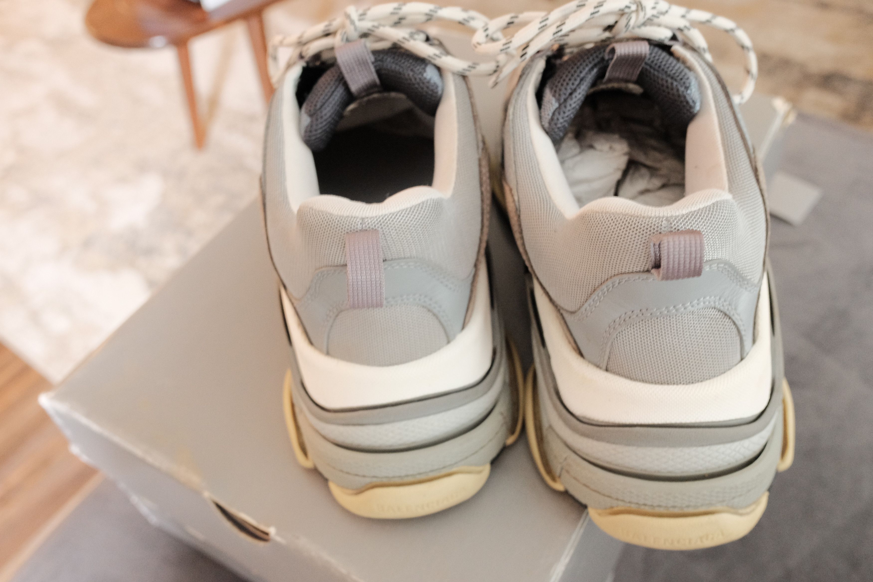Balenciaga Balenciaga Triple S Grey/Brown Size US 11.5 / EU 44-45 - 3 Thumbnail