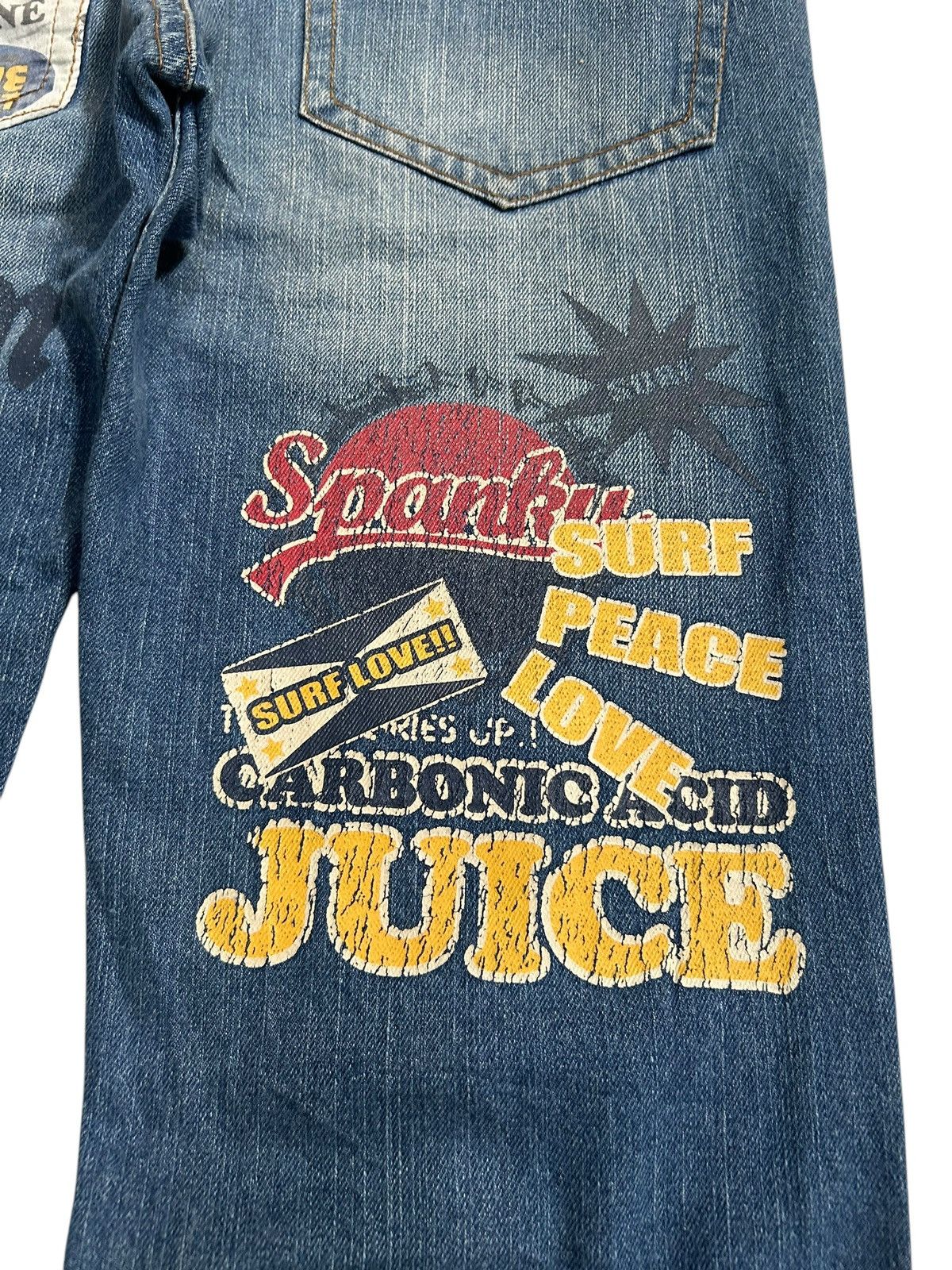 Japanese Brand × Kapital × Vintage SURF AND LOVE Vintage Design Denim Jeans Size US 32 / EU 48 - 4 Thumbnail