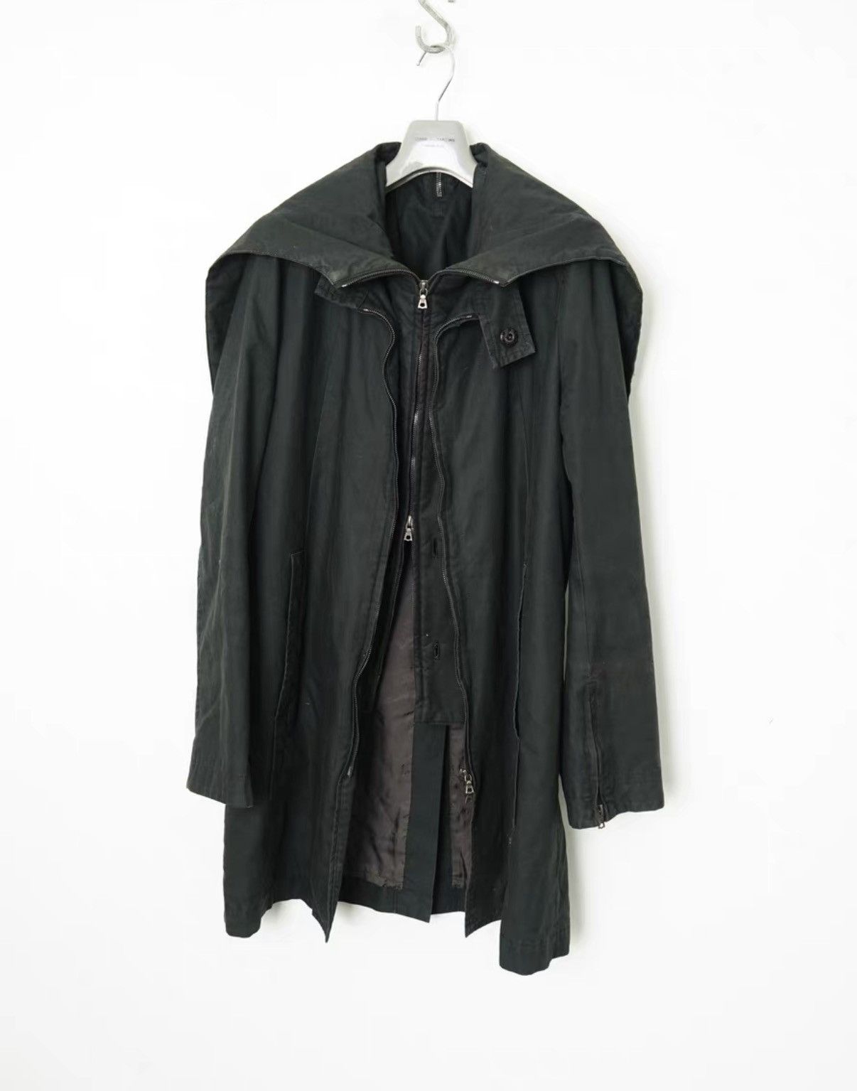 The Viridi-anne The Viridi Anne Double Layer Hooded Mid-Length Coat Size US S / EU 44-46 / 1 - 4 Thumbnail