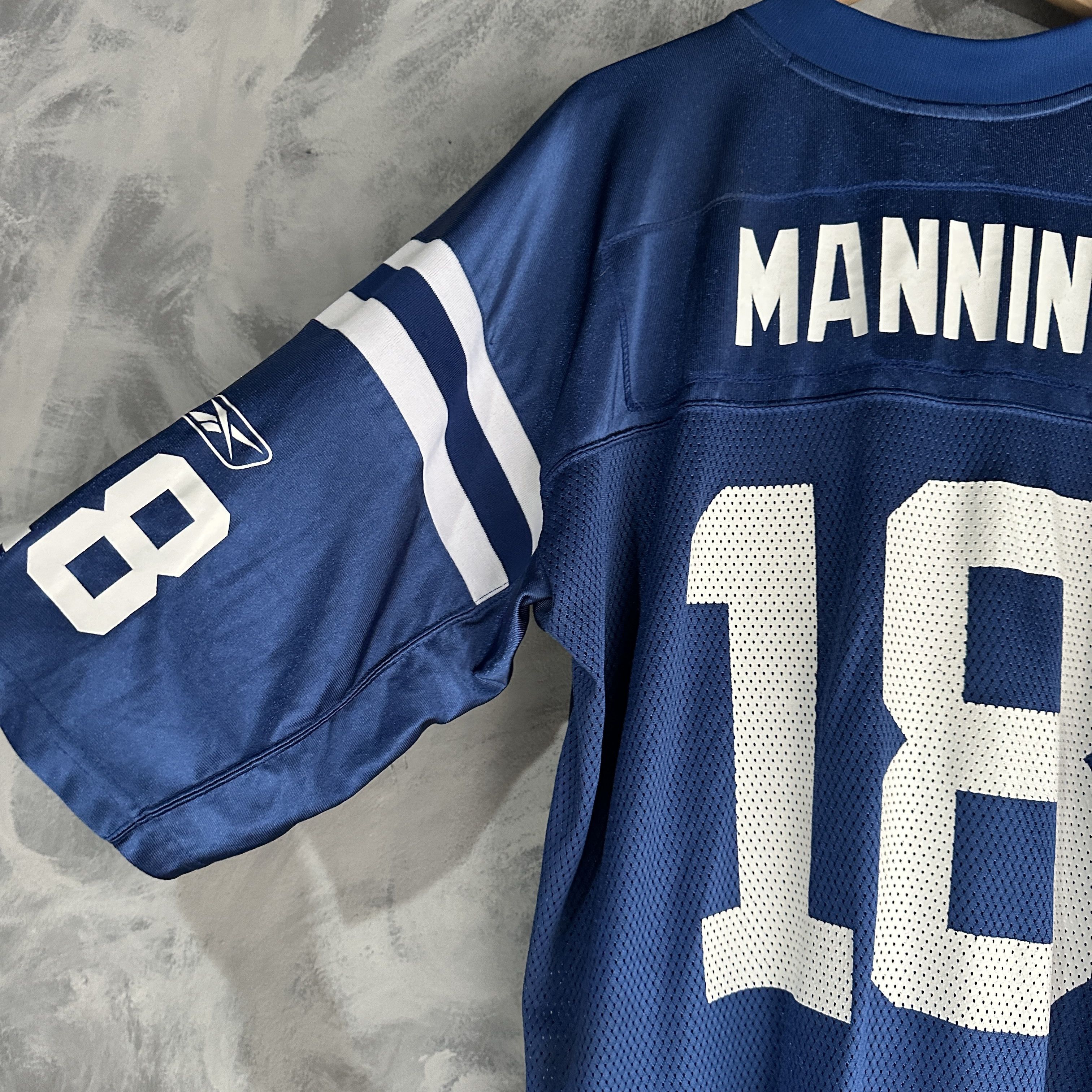 Reebok Vintage Indianapolis Colts Jersey XL Peyton Manning Mens Size US XL / EU 56 / 4 - 11 Thumbnail