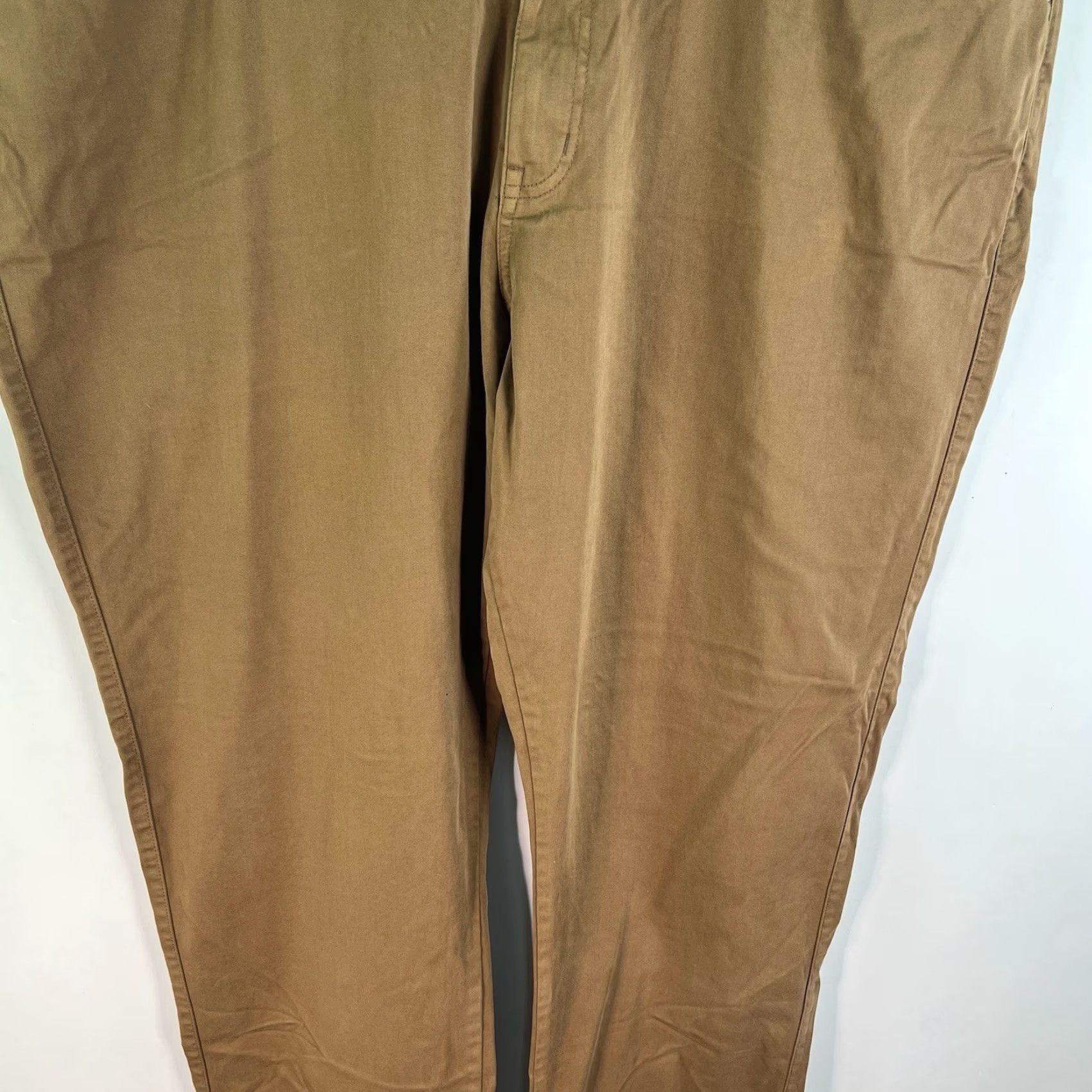 Peter Millar VINTAGE Peter Millar Jeans Mens Straight Fit 48 Regular Waist 33 Tan Cotton Stretch Denim Size US 32 / EU 48 - 4 Thumbnail