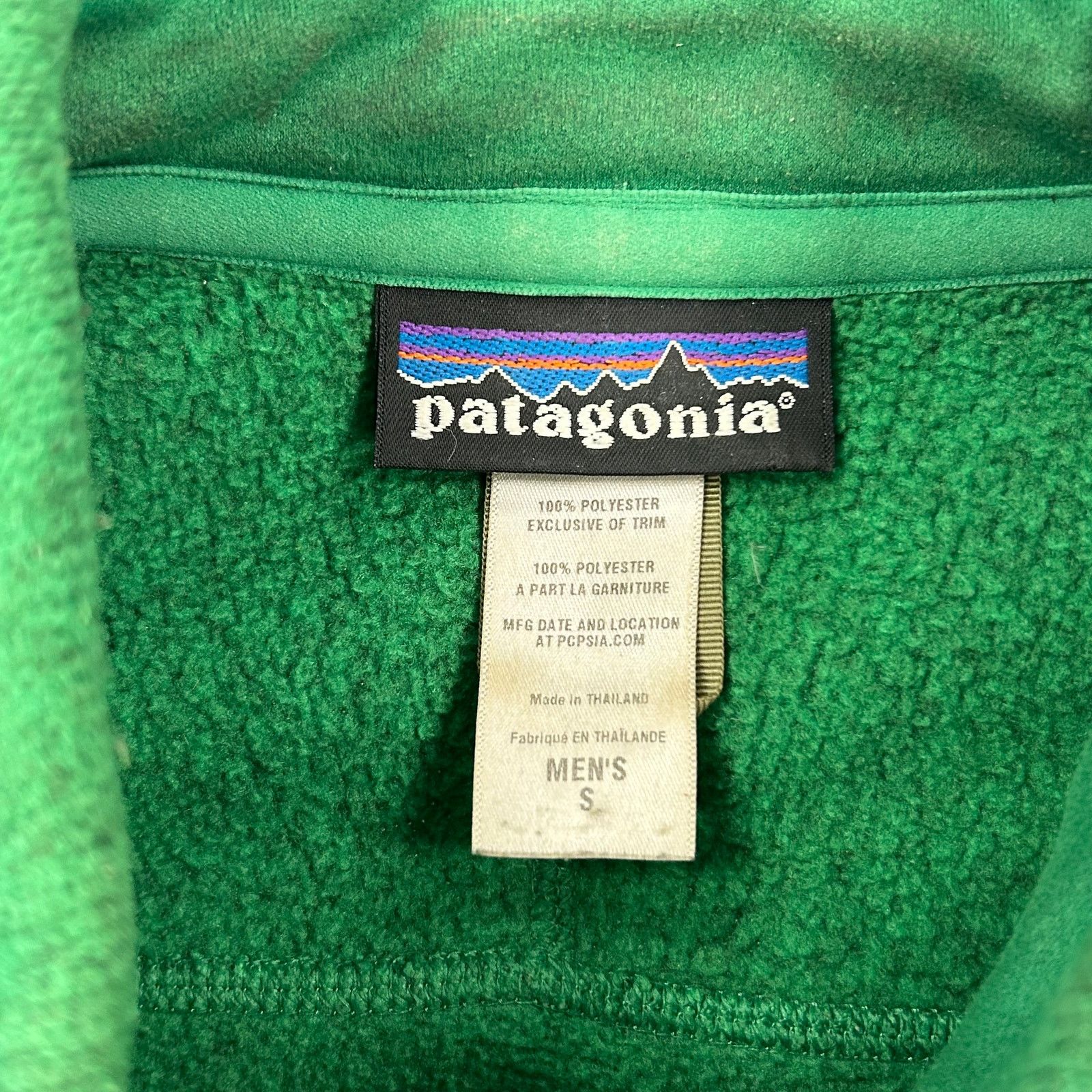 Patagonia Patagonia Mens Green Knit Fleece Better Sweater Zip Up Small Size US S / EU 44-46 / 1 - 4 Thumbnail