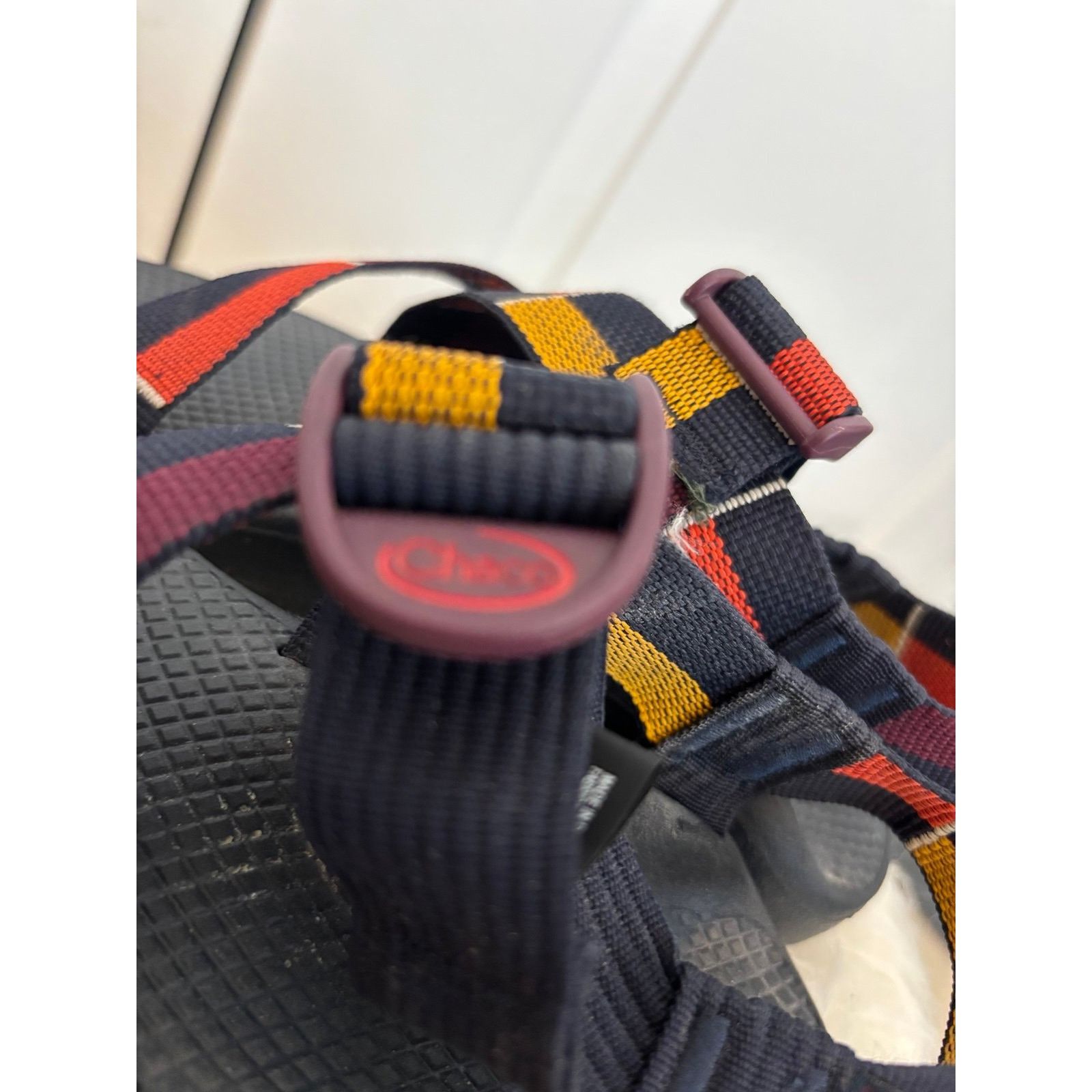 Chaco Chaco Mega Z/Cloud sandal straps Blocboum Red pattern size 6 Size US 6 / IT 36 - 7 Thumbnail
