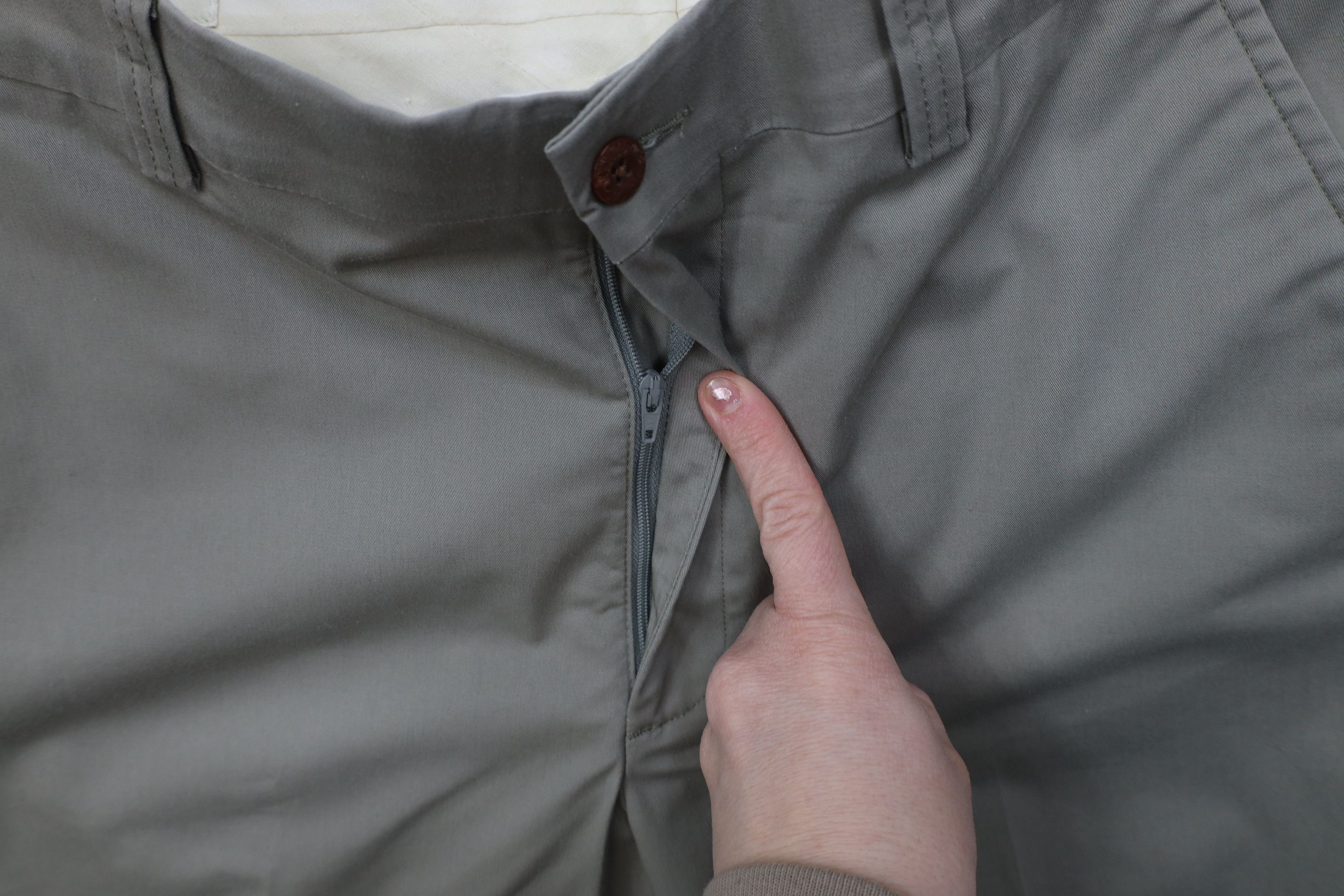 Orvis Vintage 90s Orvis Wide Leg Chino Pants Trousers Light Green Size US 34 / EU 50 - 5 Thumbnail