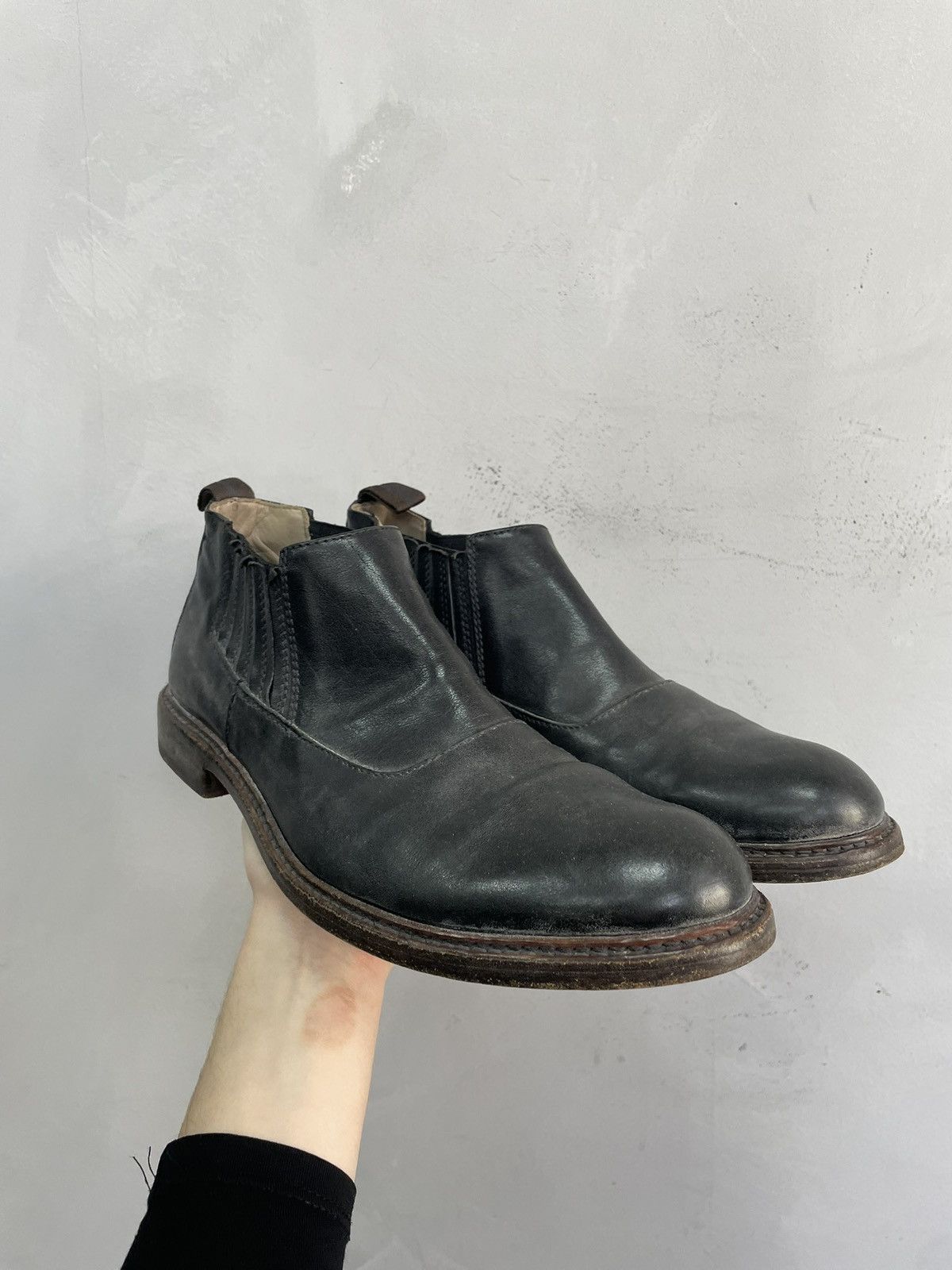 MoMA Moma ankle avant garde boots hype alternative fashion Size US 11 / EU 44 - 2 Thumbnail