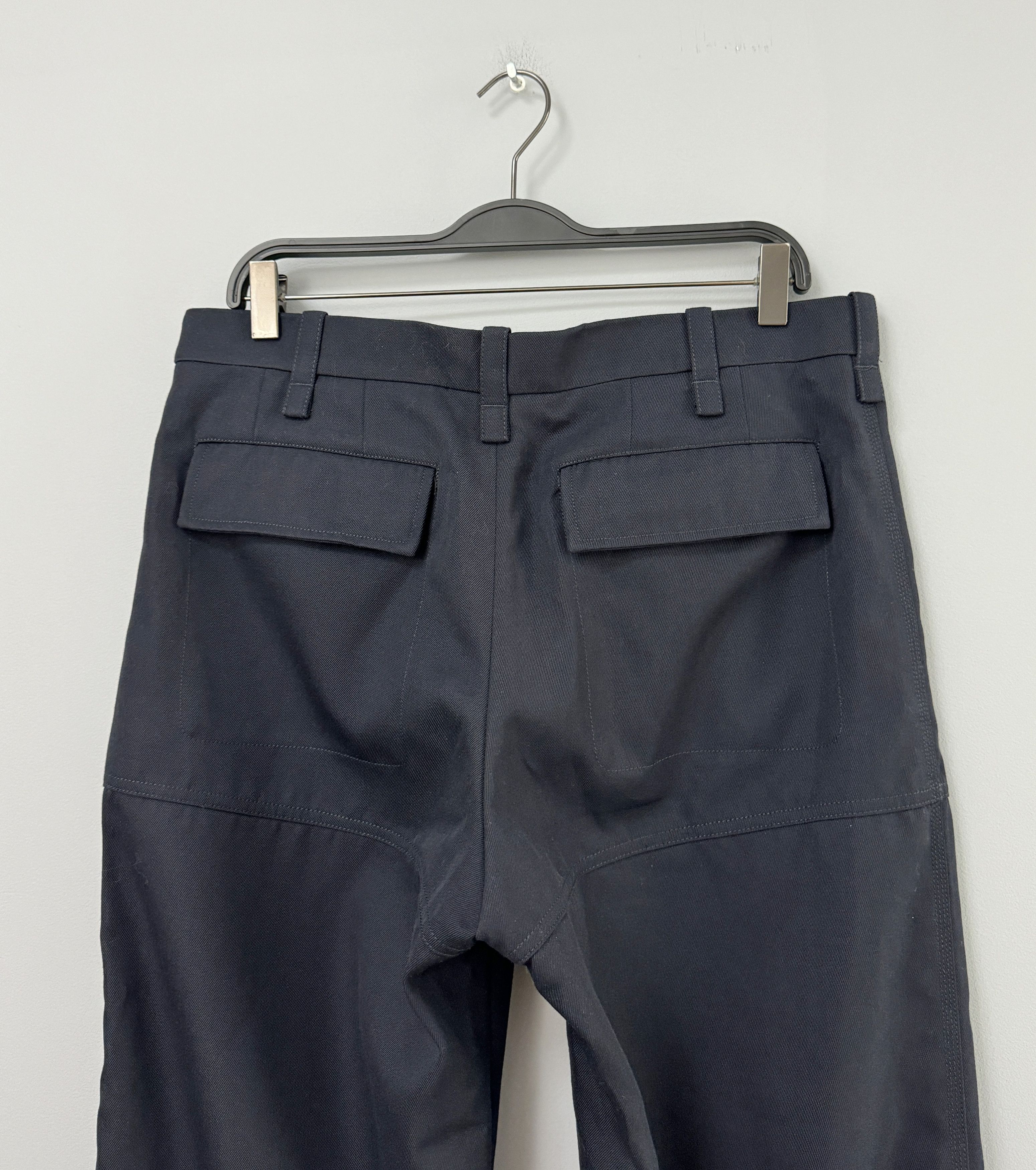 Chloe Chloe High Waisted Cargo Trousers Pants Iconic Navy Size 42 Size 28" / US 6 / IT 42 - 7 Thumbnail