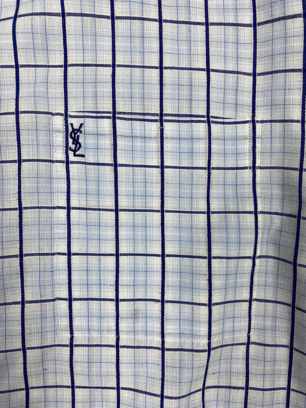 Yves Saint Laurent Vintage Yves Saint Laurent Button Up Shirt Size US L / EU 52-54 / 3 - 6 Thumbnail