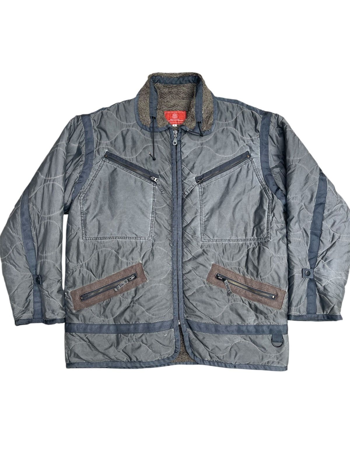 Avirex Avirex Jacket Military-Inspired Multi-Pocket, Fleece-Lined Size US M / EU 48-50 / 2 - 1 Thumbnail