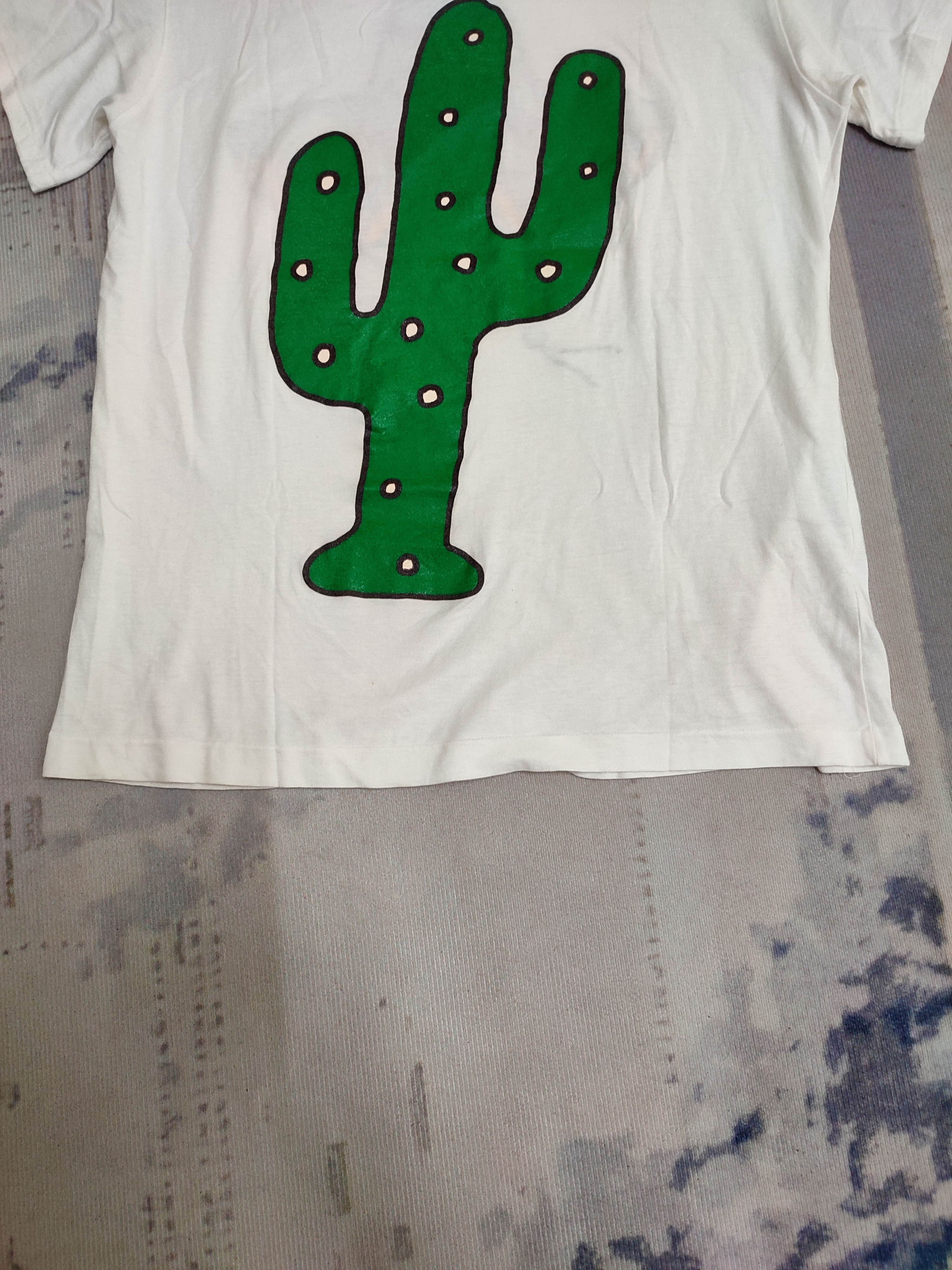 Issey Miyake Issey Miyake Cactus Printed Vintage Tees Size US S / EU 44-46 / 1 - 5 Thumbnail