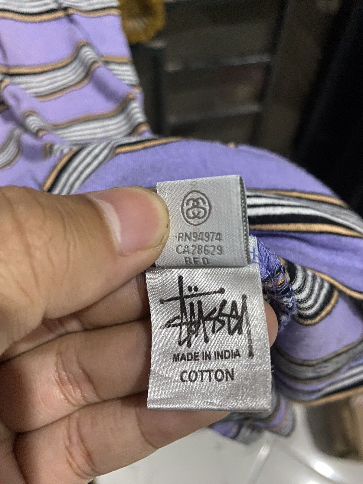 Stussy Stussy striped tee Size US L / EU 52-54 / 3 - 9 Thumbnail