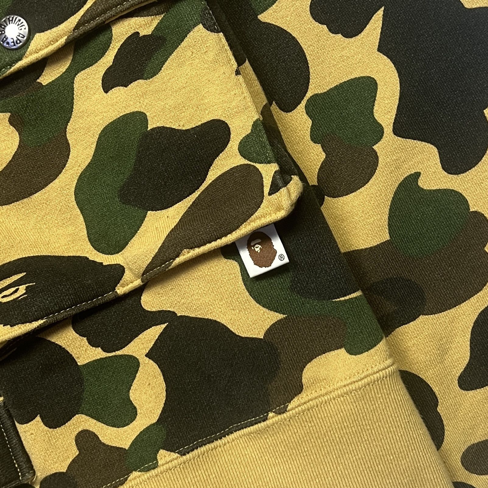 Bape A Bathing Ape Camo Full Zip Hoodie Size US L / EU 52-54 / 3 - 5 Thumbnail