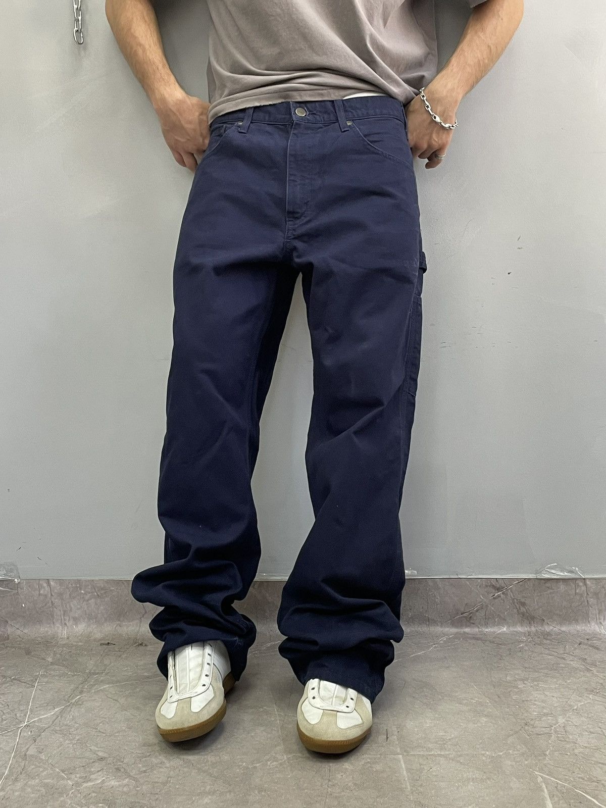 Carhartt Retro vintage Carhartt double knee carpenter y2k pants Size US 34 / EU 50 - 2 Thumbnail