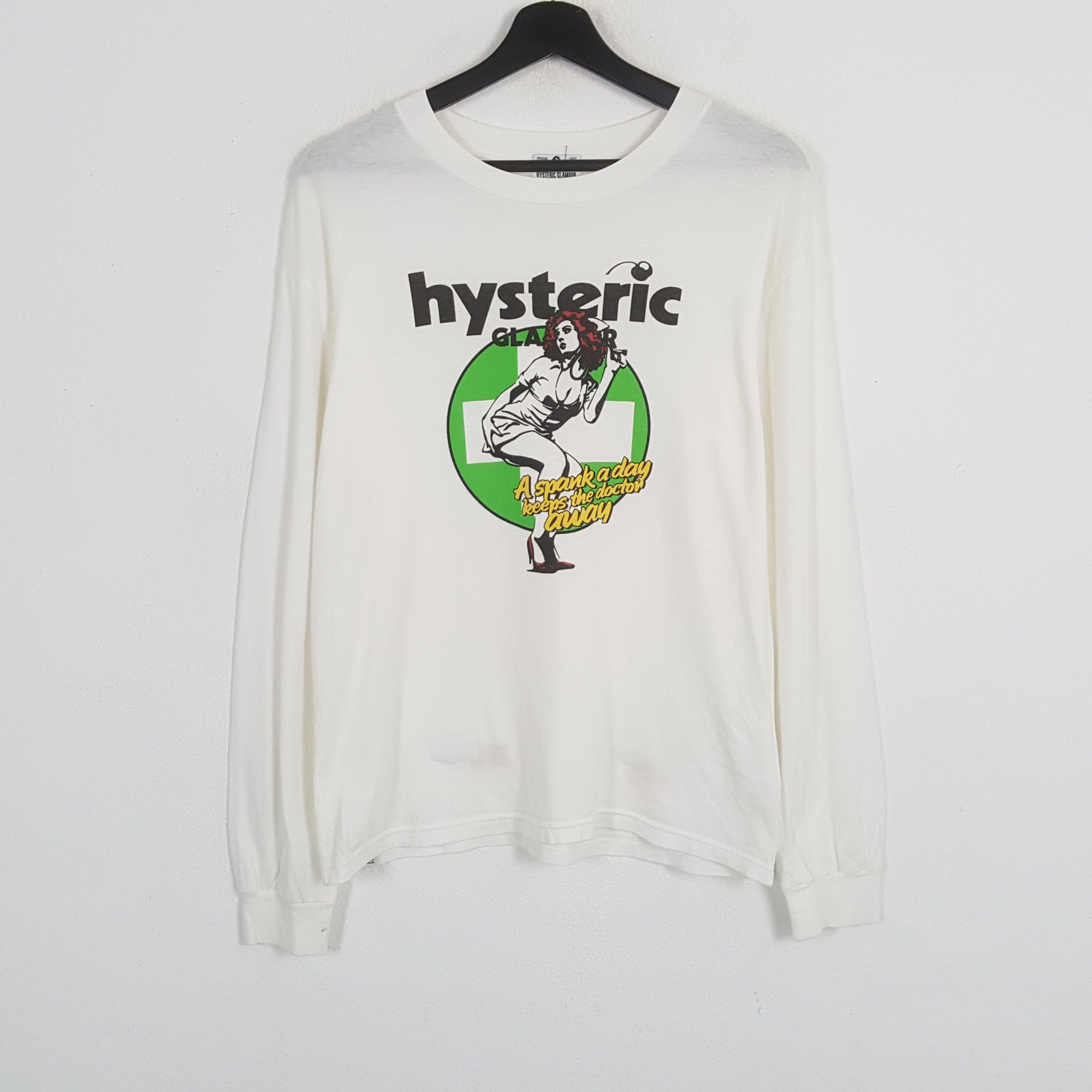 Hysteric Glamour HYSTERIC GLAMOUR Japanese Brand Streetwear Tshirt Size M / US 6-8 / IT 42-44 - 1 Thumbnail