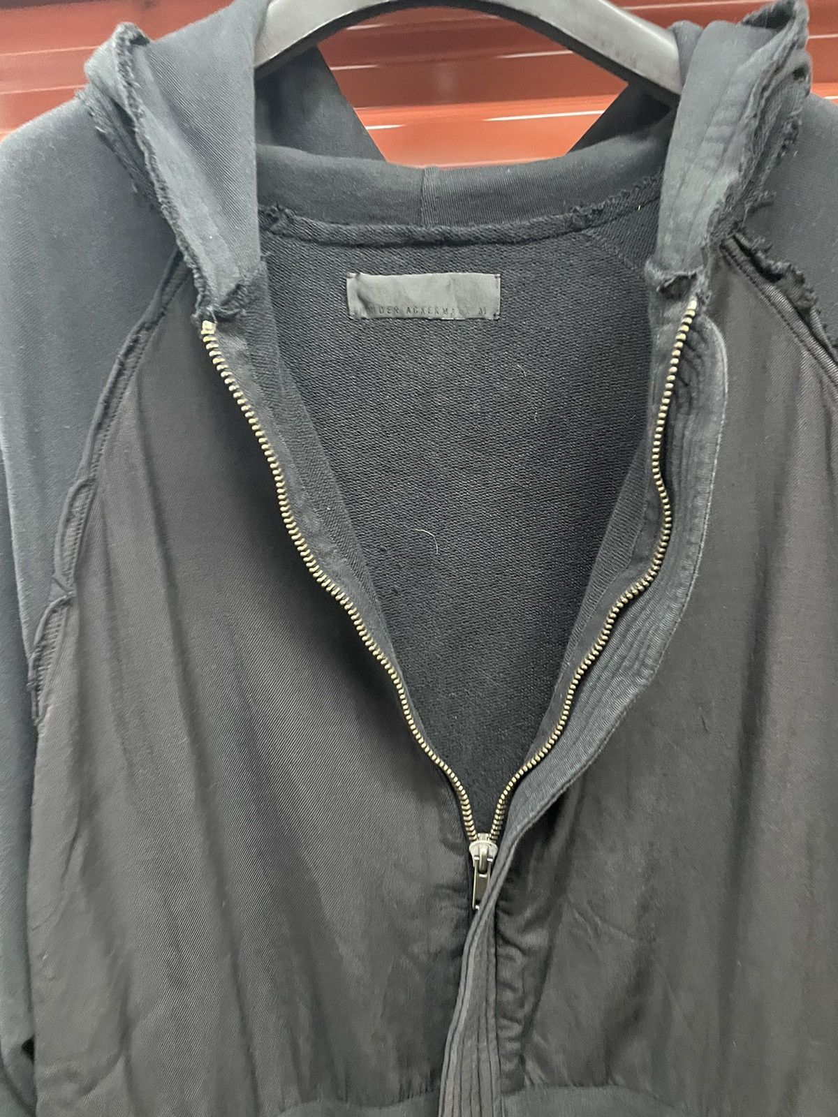 Oversized Haider Ackermann Zip Up Hoodie