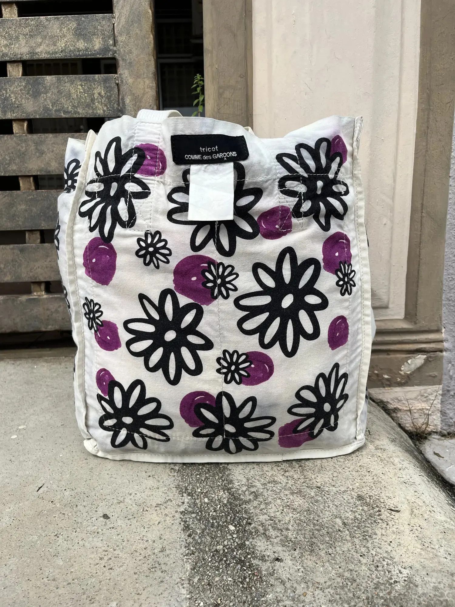 Comme des Garcons Homme Plus Comme Des Garcons Flora Tote Bag Size ONE SIZE - 4 Thumbnail